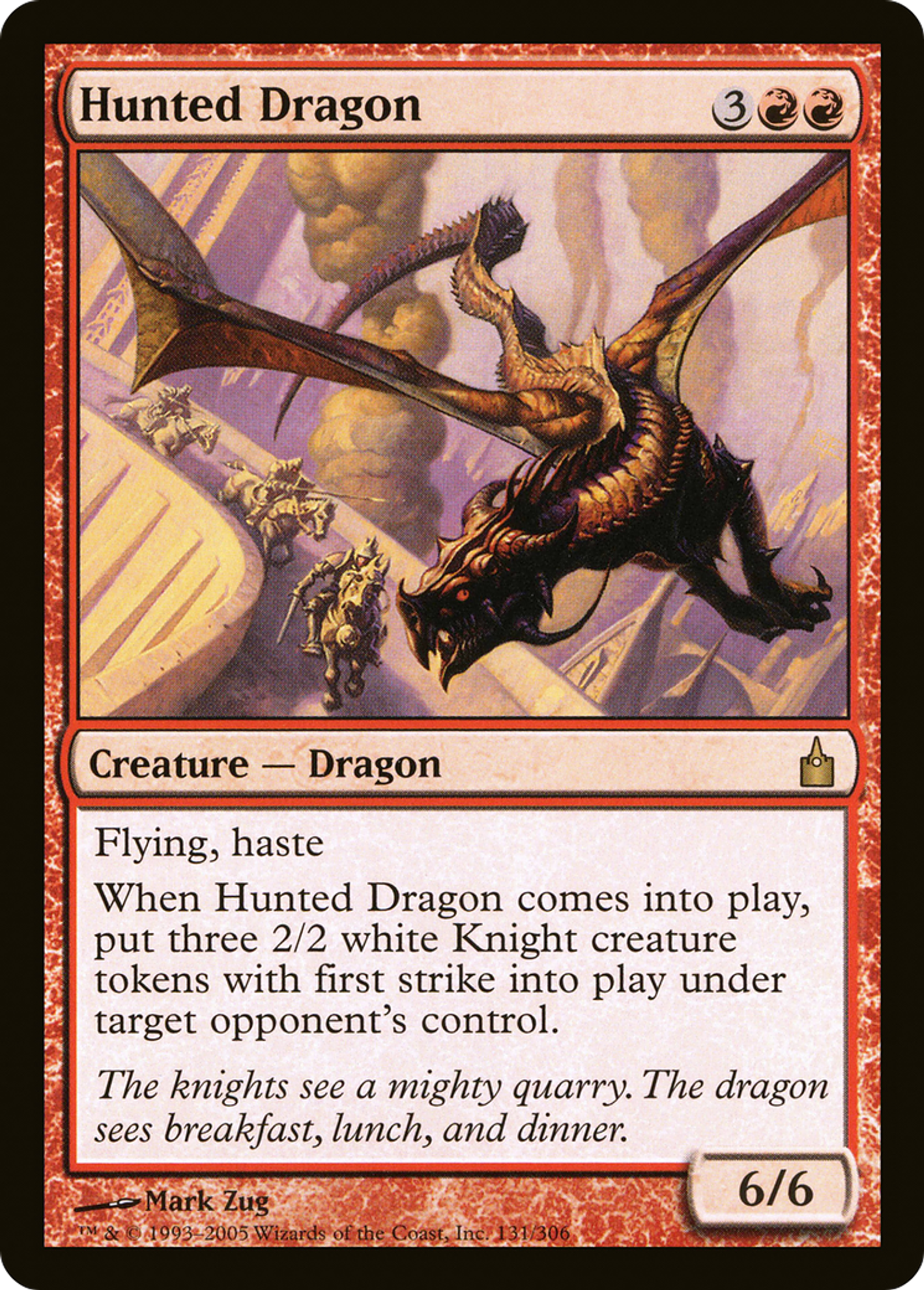 Dragon au rabais — Ravnica: City of Guilds — Magic: The Gathering