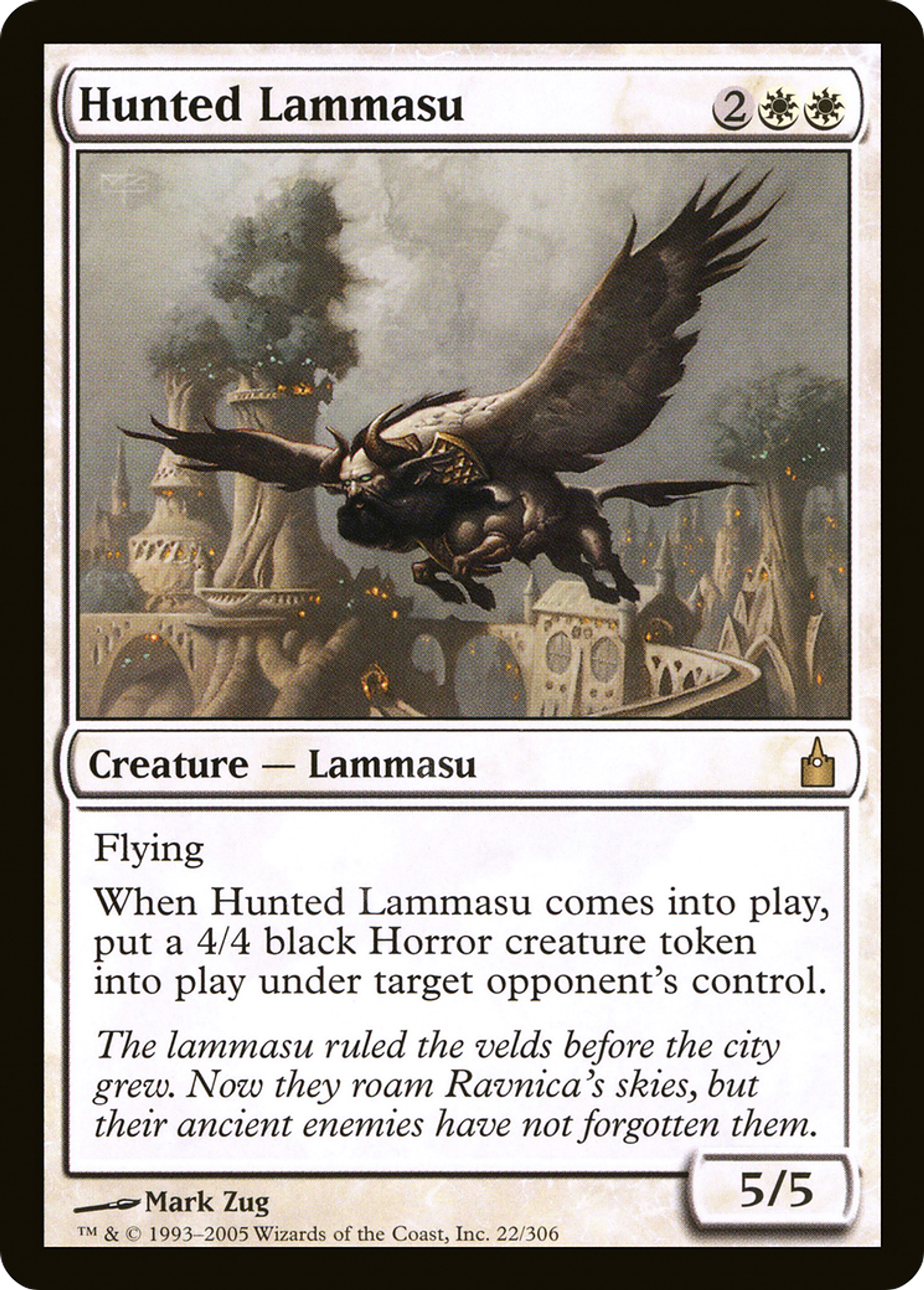 Lamassu au rabais — Ravnica: City of Guilds — Magic: The Gathering