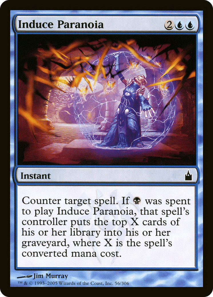 Induce Paranoia — Ravnica: City of Guilds — Magic: The Gathering