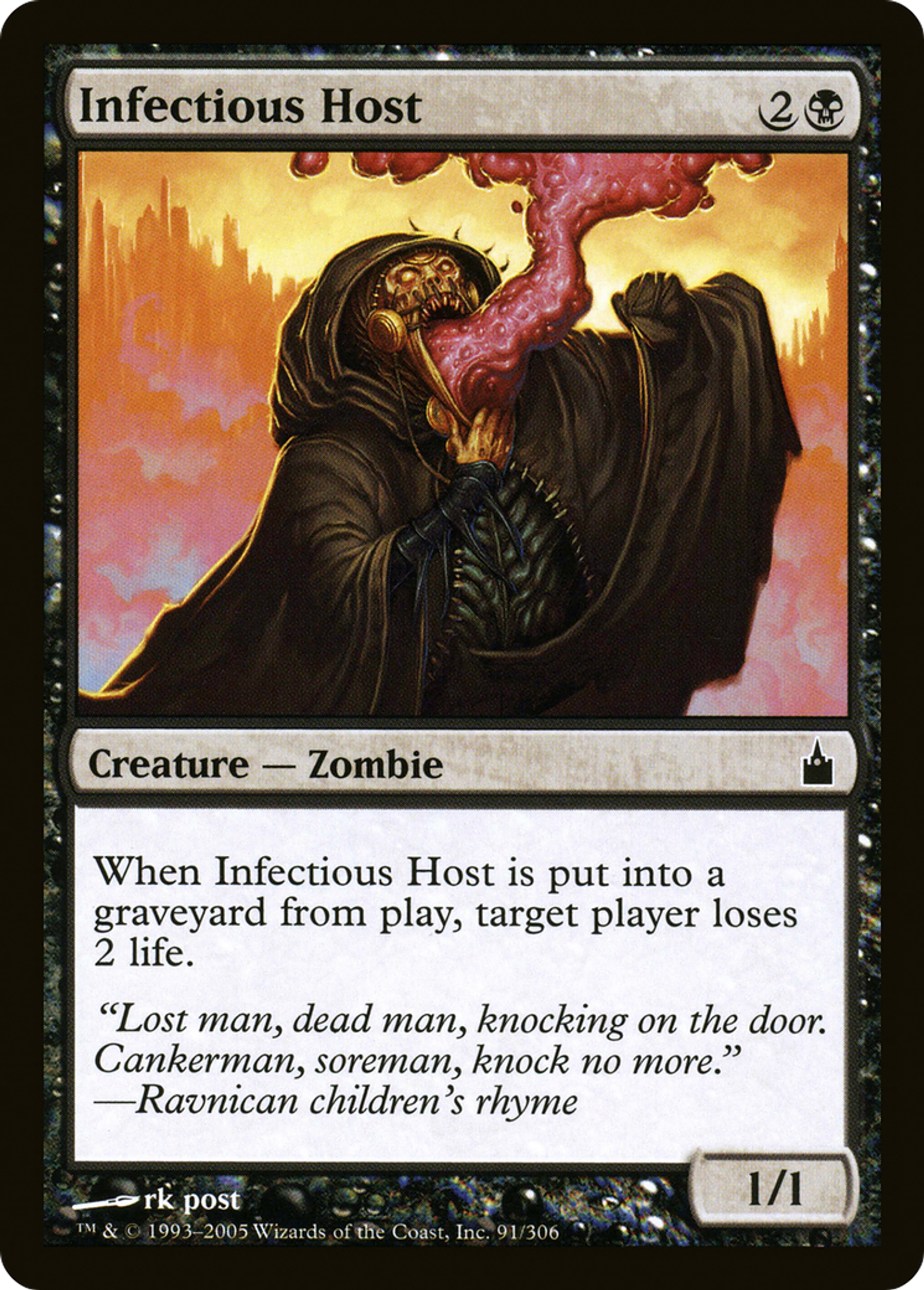 Infectious Host — Ravnica: City of Guilds — Magic: The Gathering