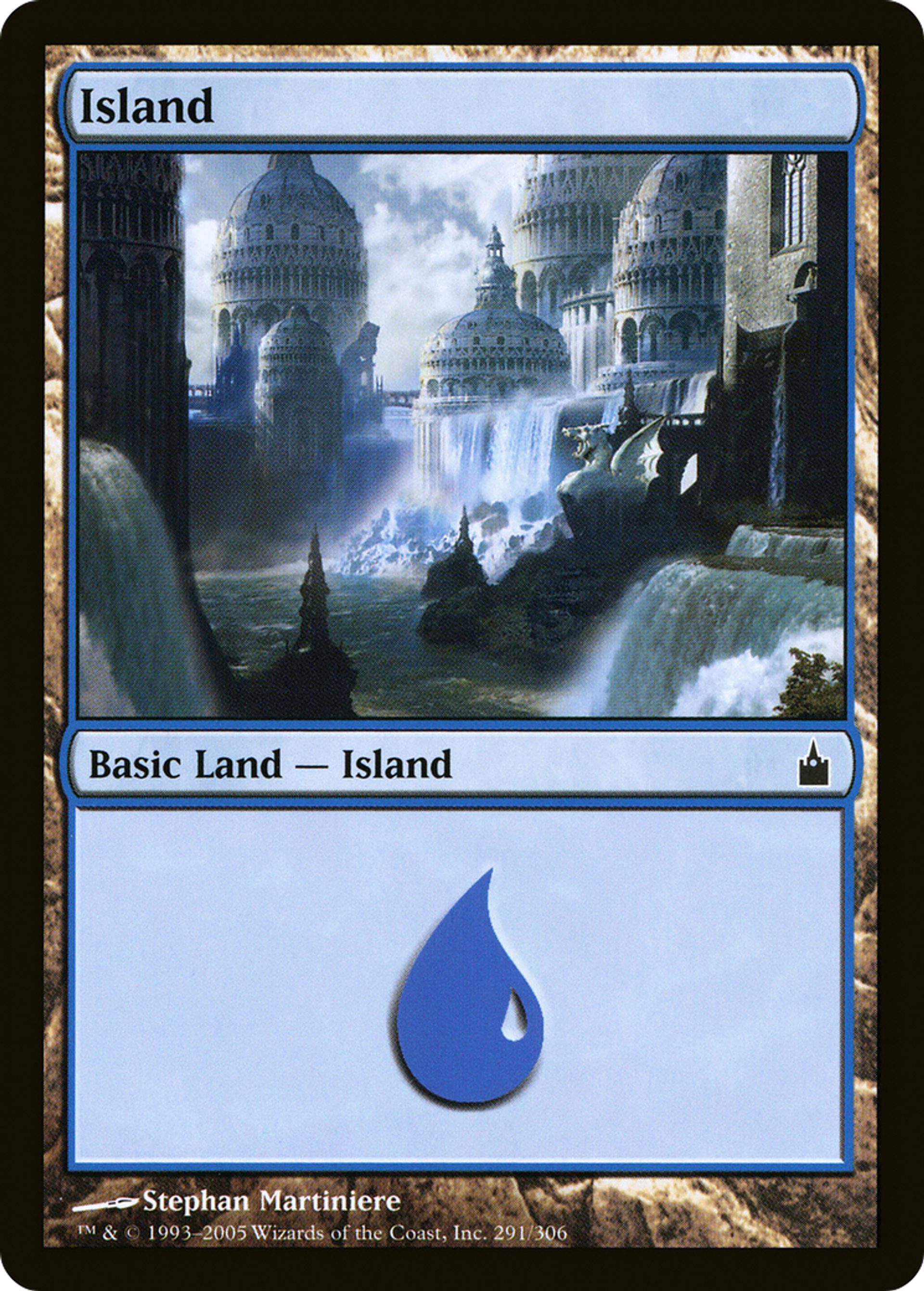 Island — Ravnica: City of Guilds — Magic: The Gathering