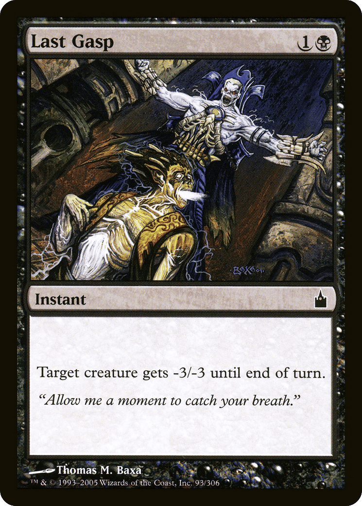 Last Gasp — Ravnica: City of Guilds — Magic: The Gathering