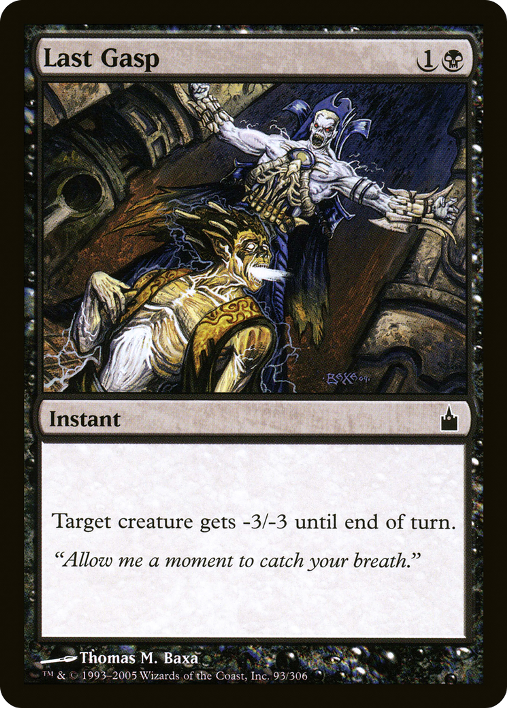 Last Gasp — Ravnica: City of Guilds — Magic: The Gathering