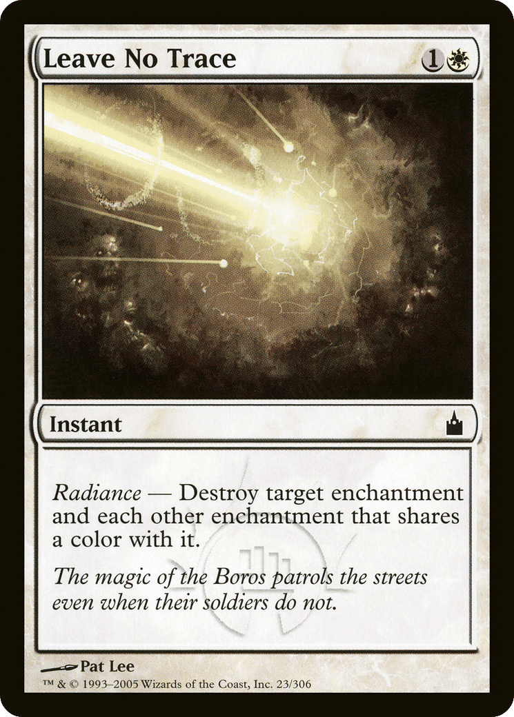 Leave No Trace — Ravnica: City of Guilds — Magic: The Gathering