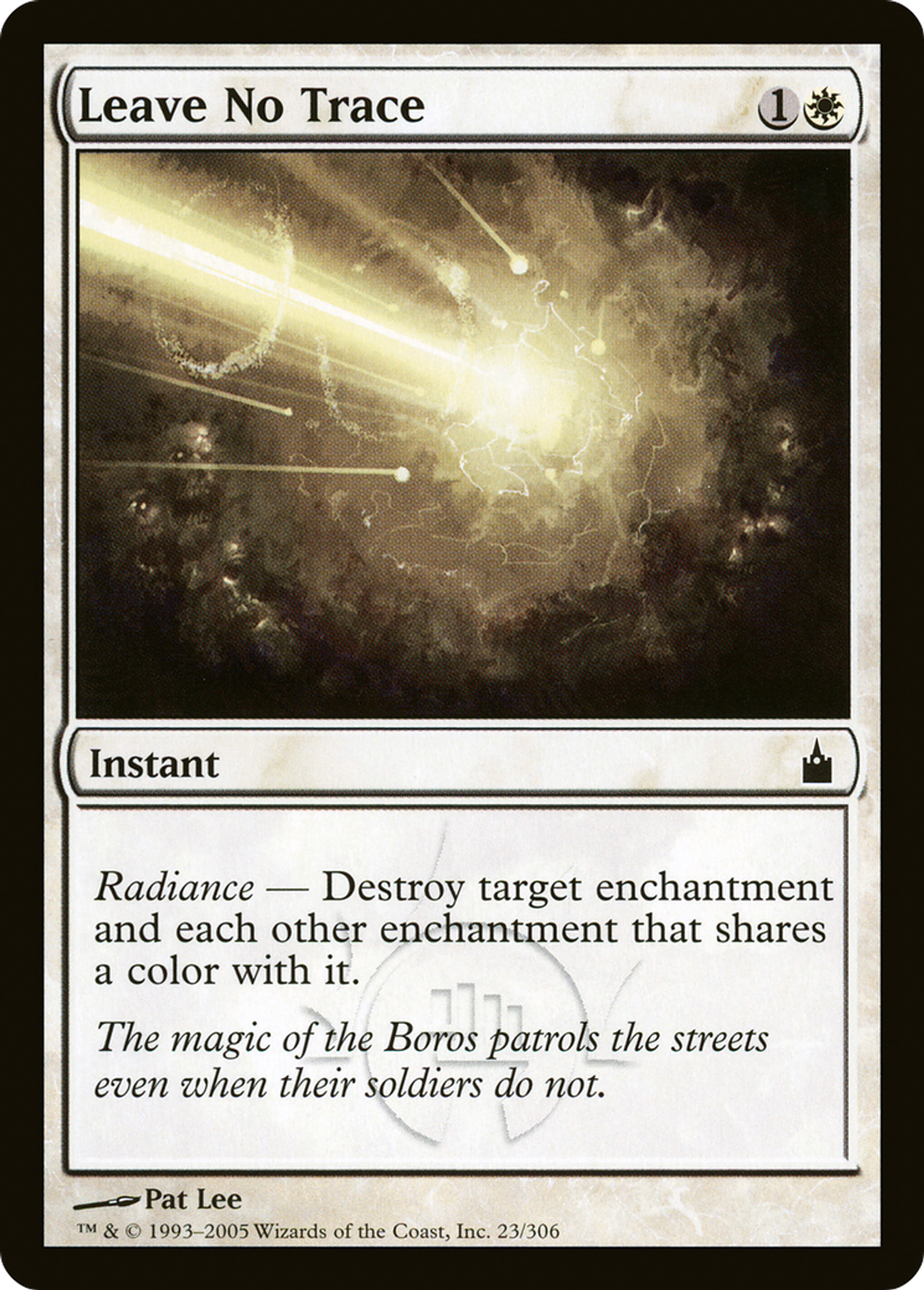 Leave No Trace — Ravnica: City of Guilds — Magic: The Gathering