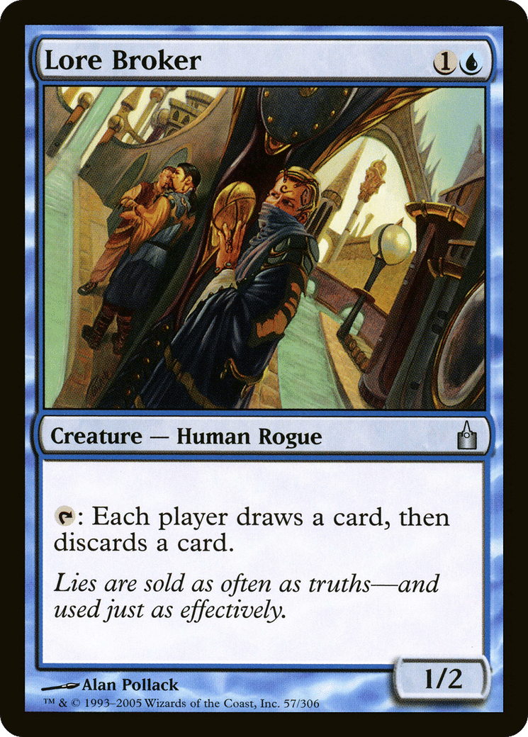 Lore Broker — Ravnica: City of Guilds — Magic: The Gathering