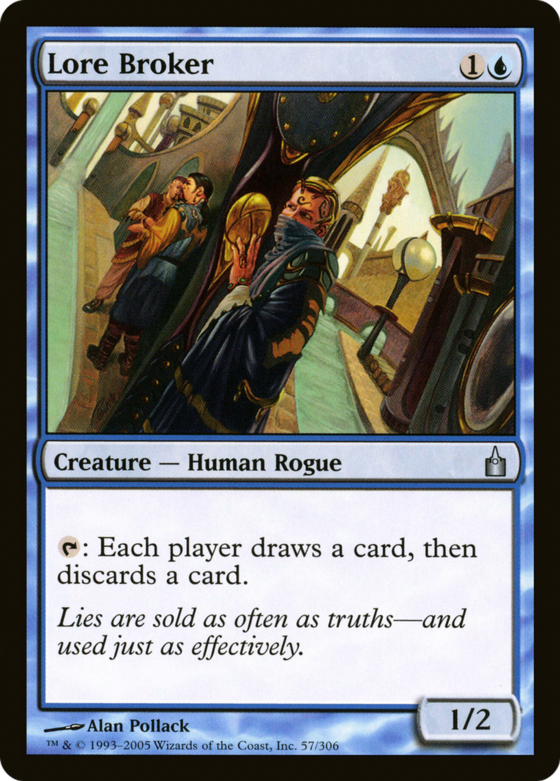 Lore Broker — Ravnica: City of Guilds — Magic: The Gathering