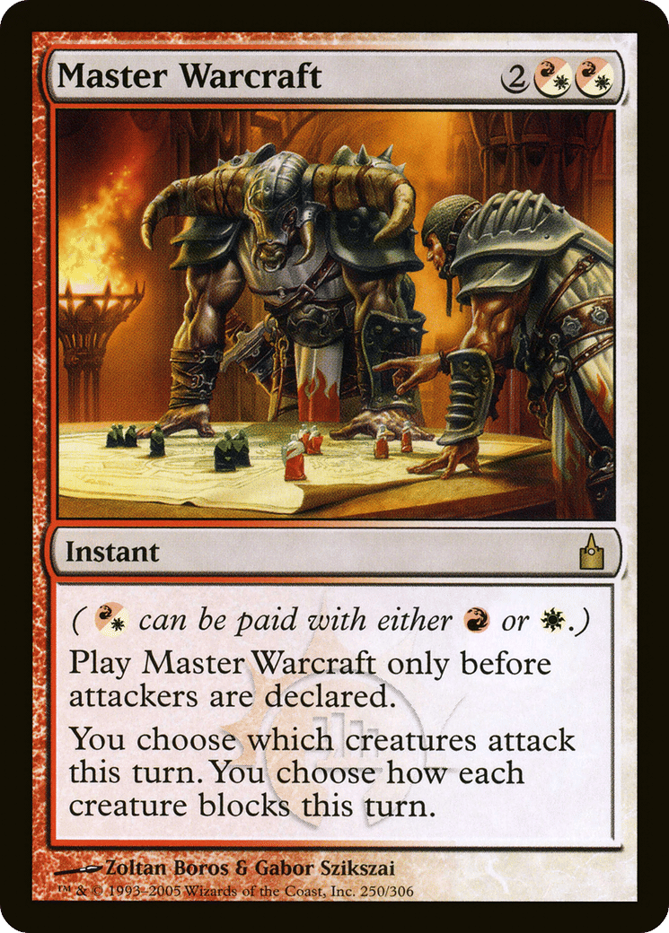 Master Warcraft — Ravnica: City of Guilds — Magic: The Gathering