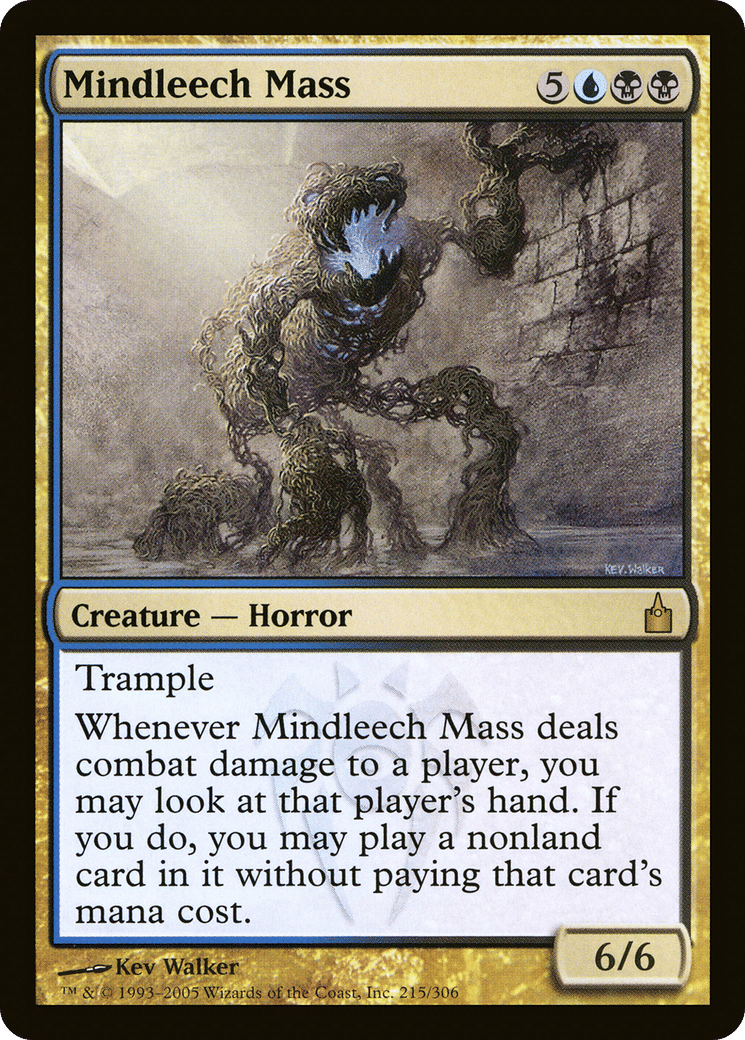Mindleech Mass — Ravnica: City of Guilds — Magic: The Gathering