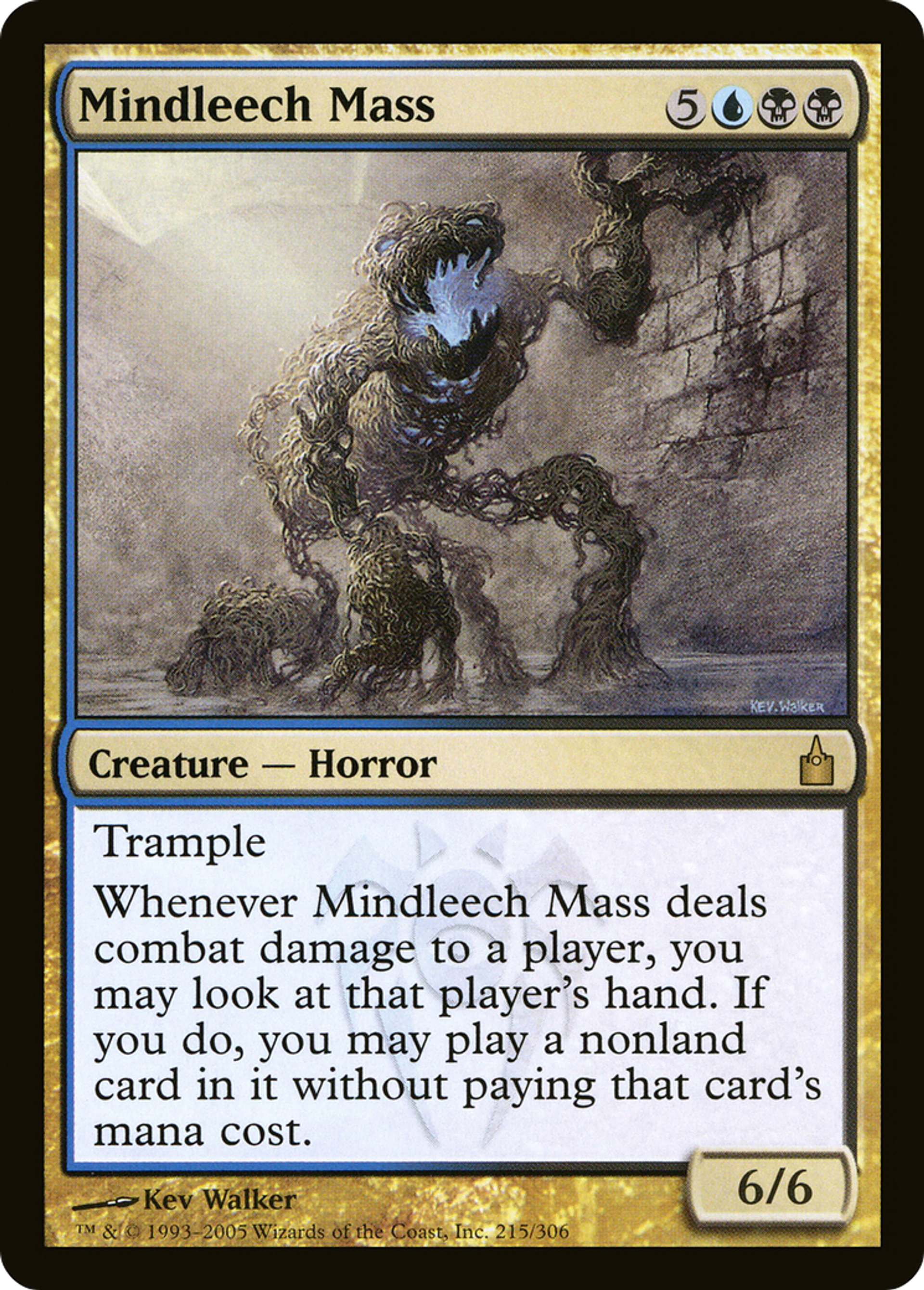 Mindleech Mass — Ravnica: City of Guilds — Magic: The Gathering