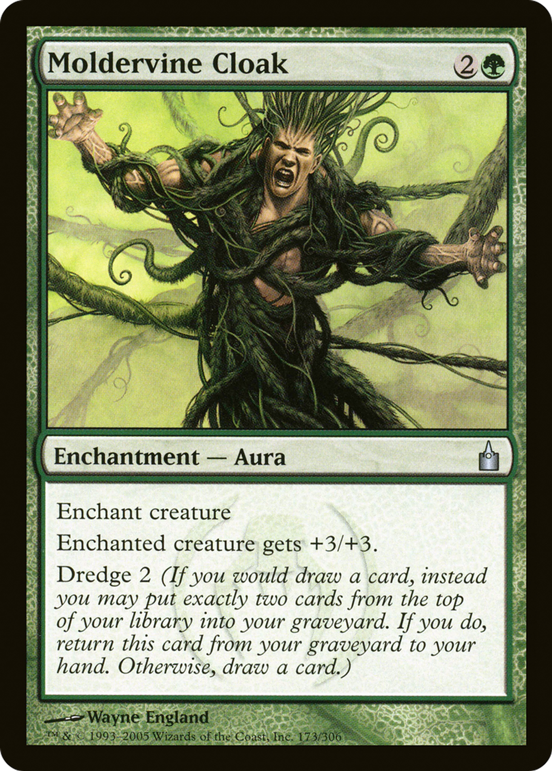 Moldervine Cloak — Ravnica: City of Guilds — Magic: The Gathering