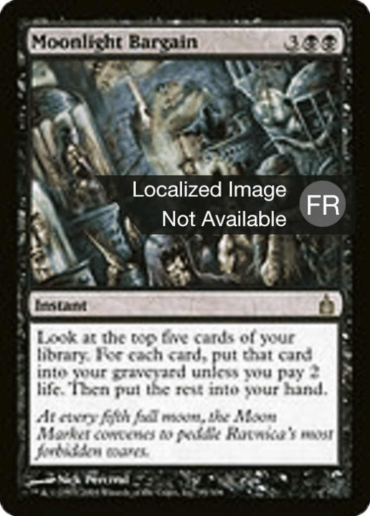 Marché au clair de lune — Ravnica: City of Guilds — Magic: The Gathering