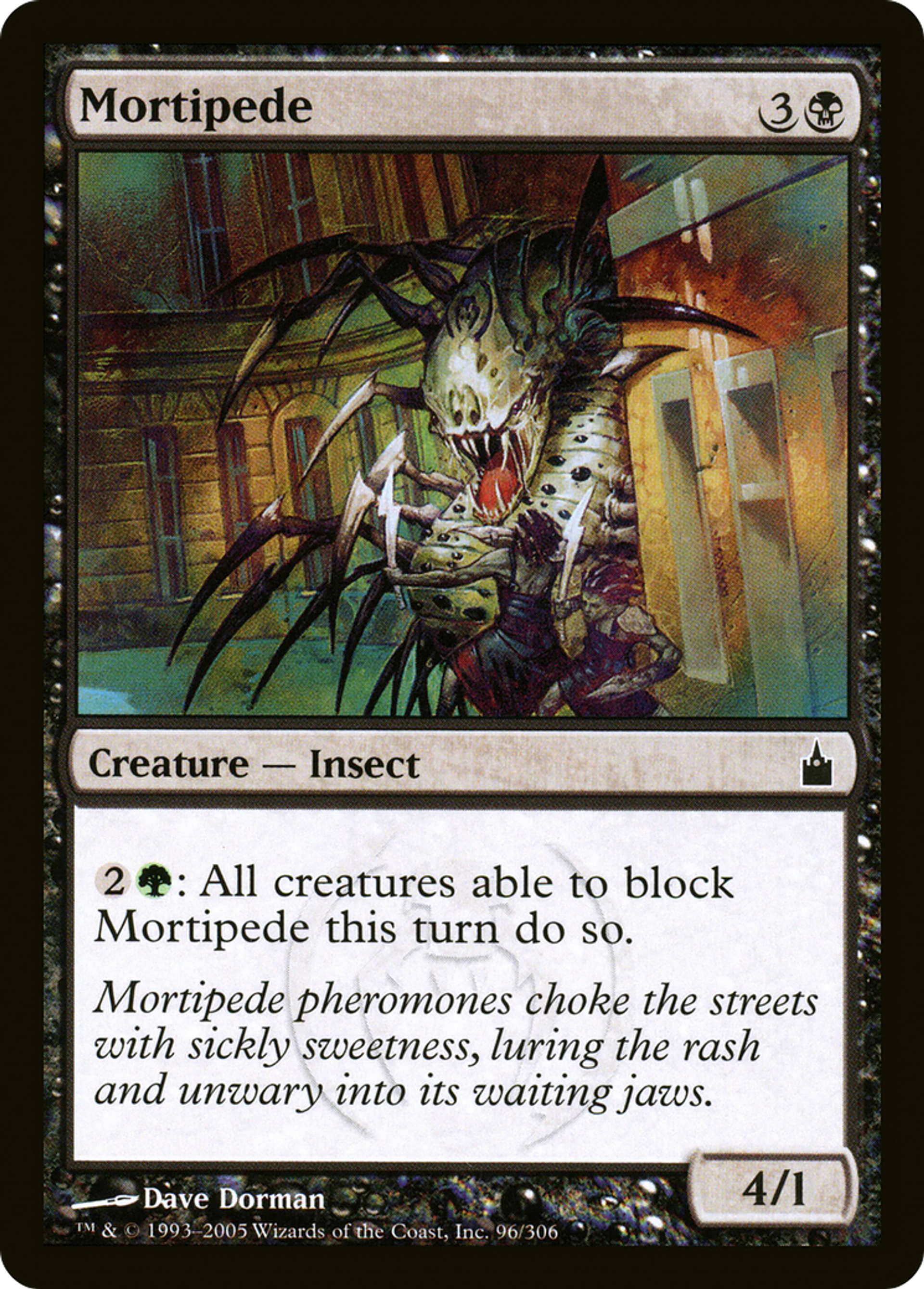 Mortipede — Ravnica: City of Guilds — Magic: The Gathering