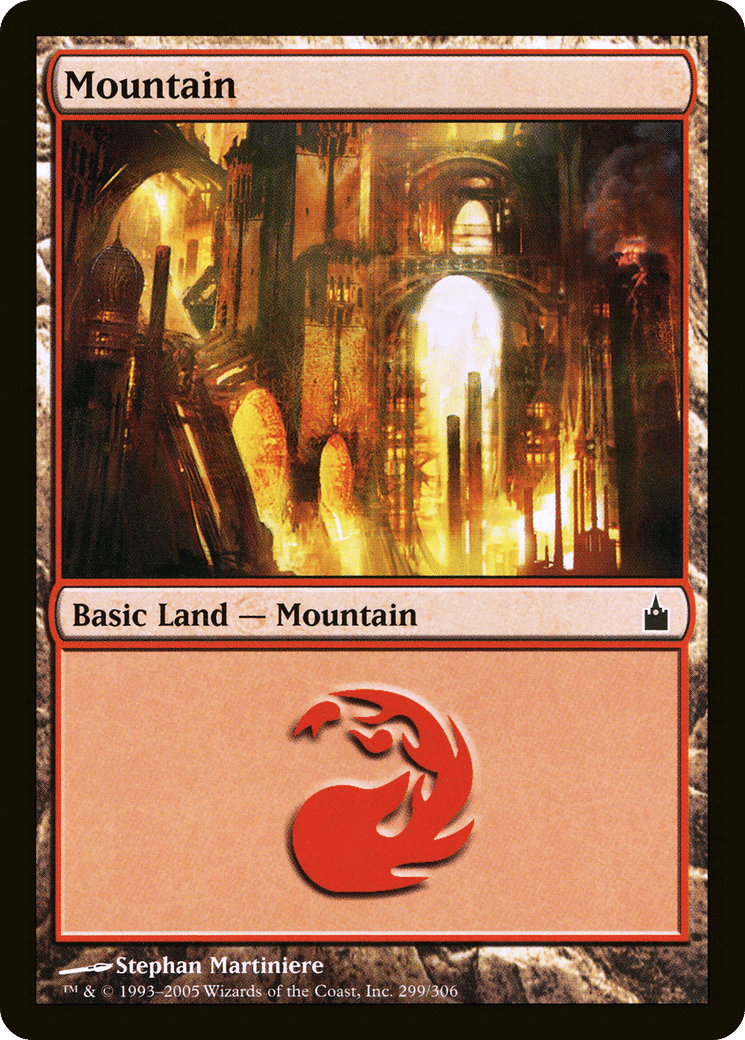 Mountain — Ravnica: City of Guilds — Magic: The Gathering