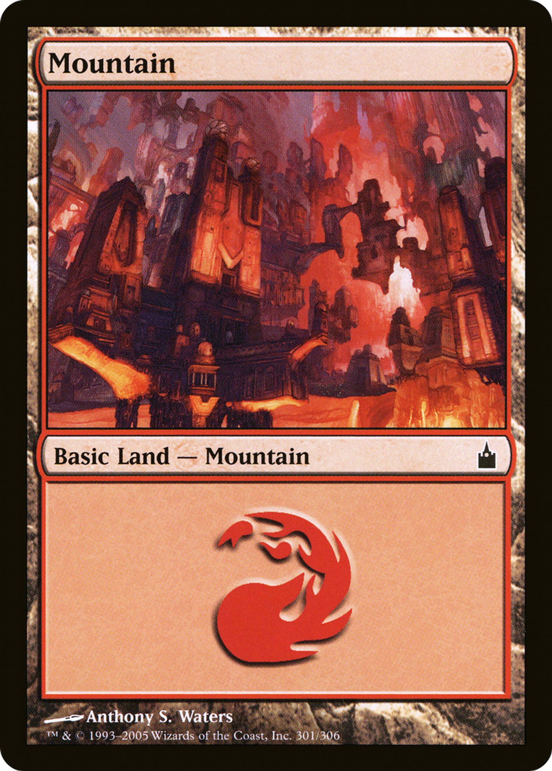 Mountain — Ravnica: City of Guilds — Magic: The Gathering
