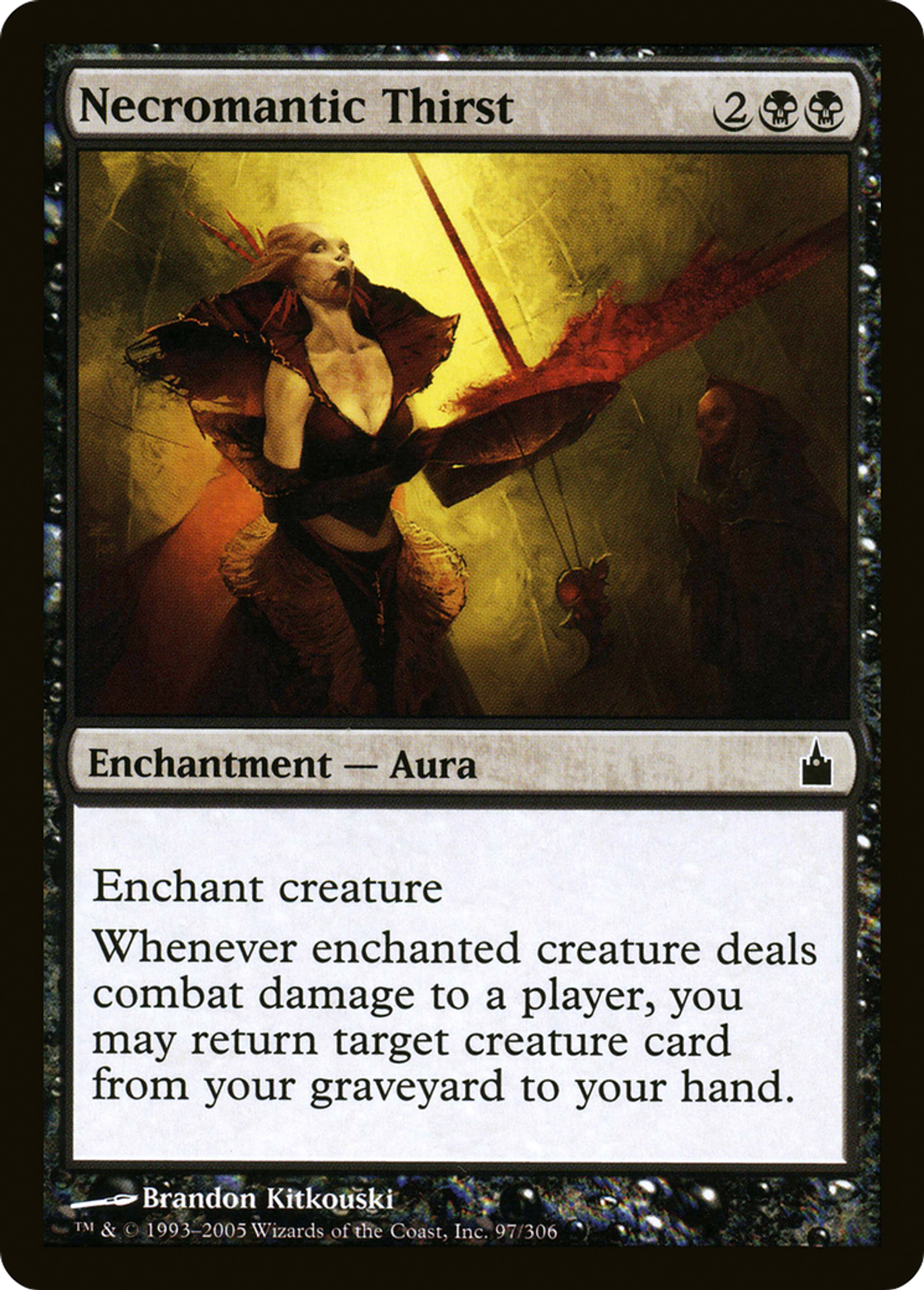 Necromantic Thirst — Ravnica: City of Guilds — Magic: The Gathering