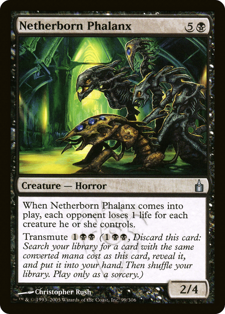 Netherborn Phalanx — Ravnica: City of Guilds — Magic: The Gathering