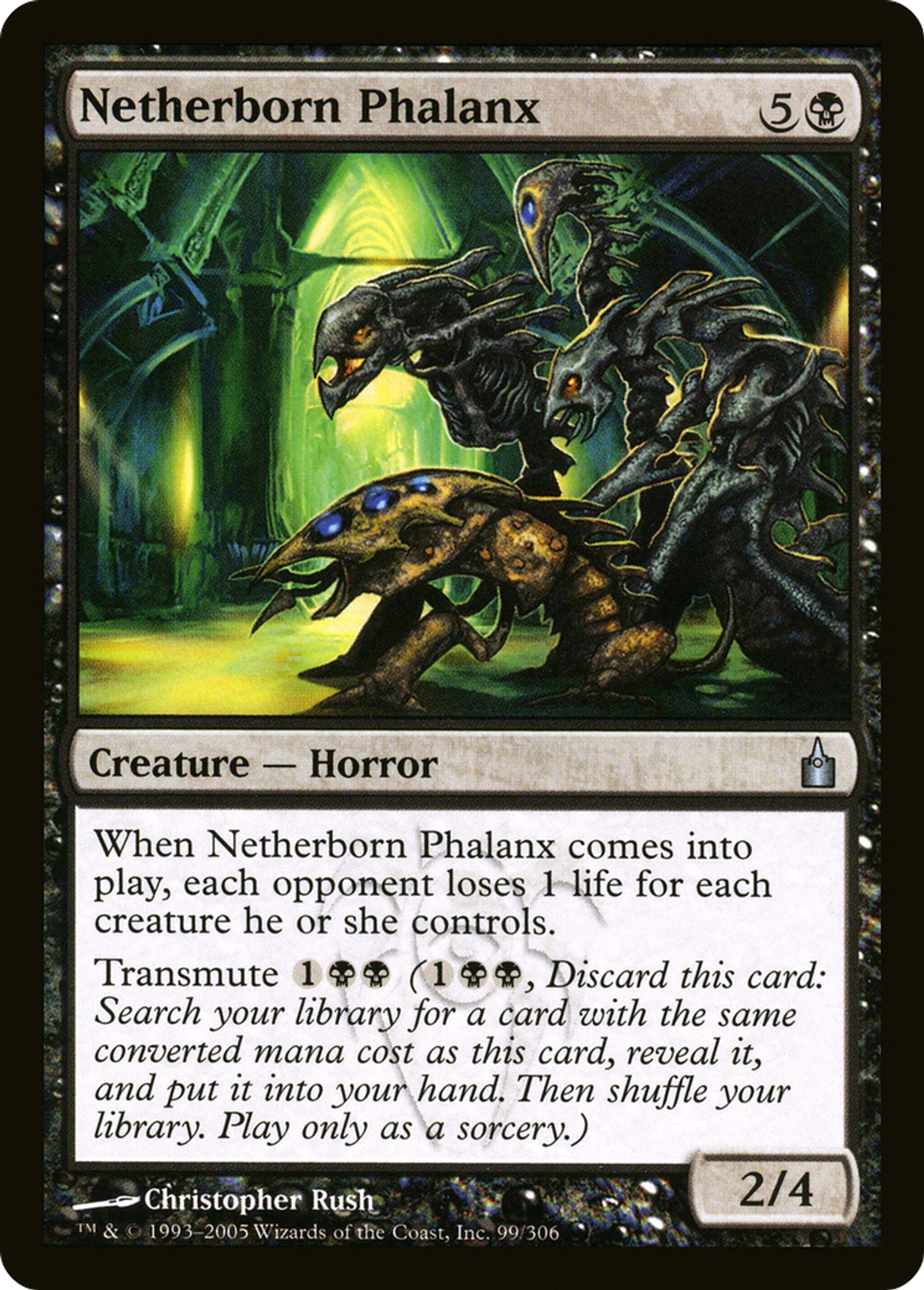 Netherborn Phalanx — Ravnica: City of Guilds — Magic: The Gathering