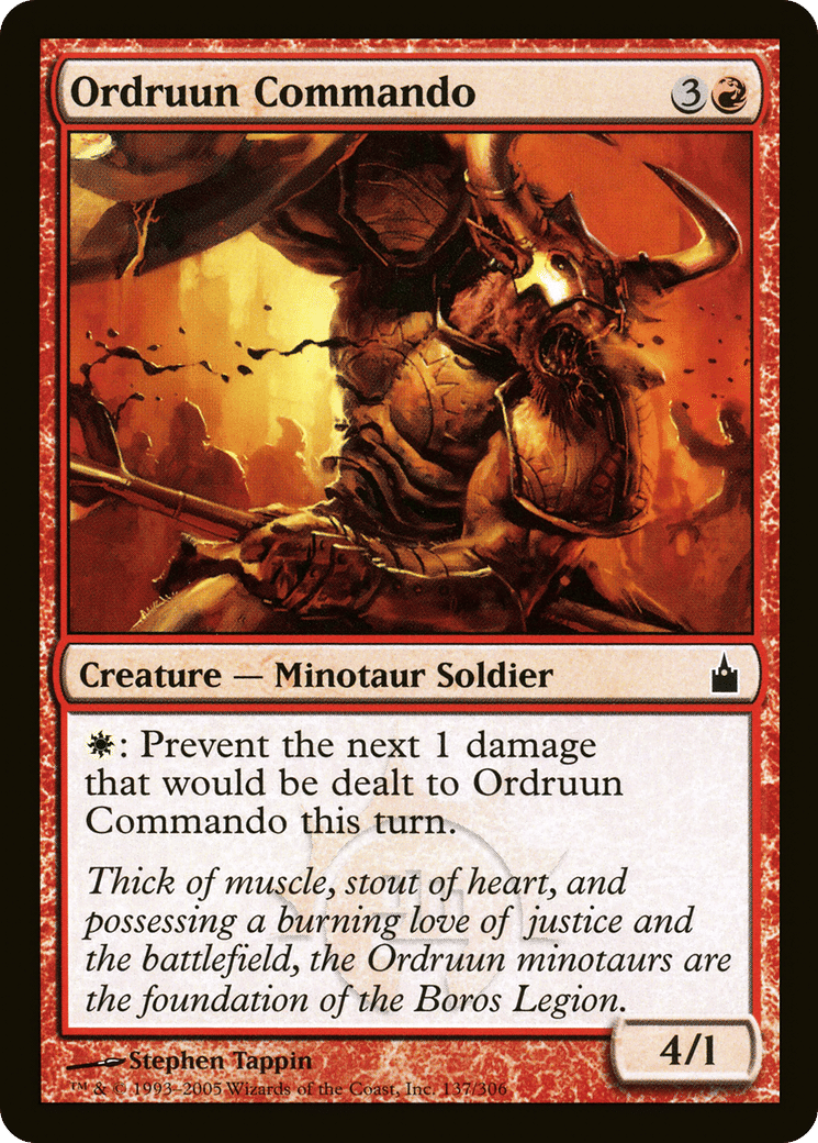 Ordruun Commando — Ravnica: City of Guilds — Magic: The Gathering