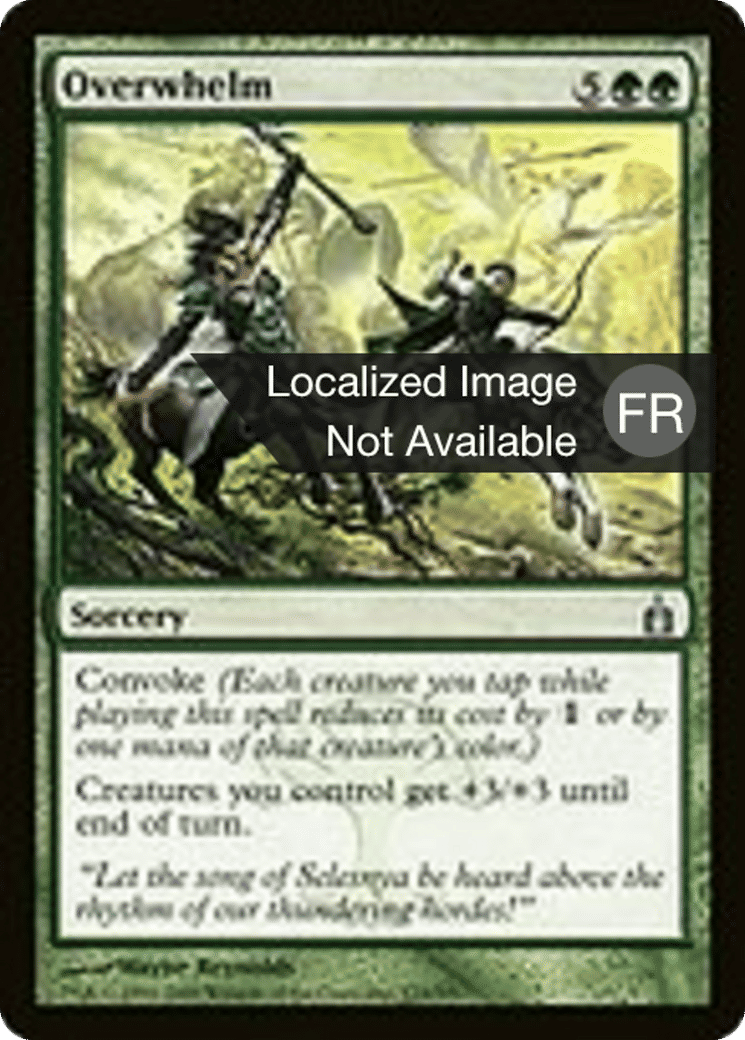 Débordement — Ravnica: City of Guilds — Magic: The Gathering