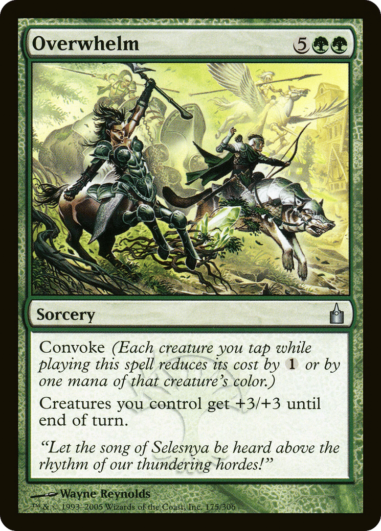 Overwhelm — Ravnica: City of Guilds — Magic: The Gathering