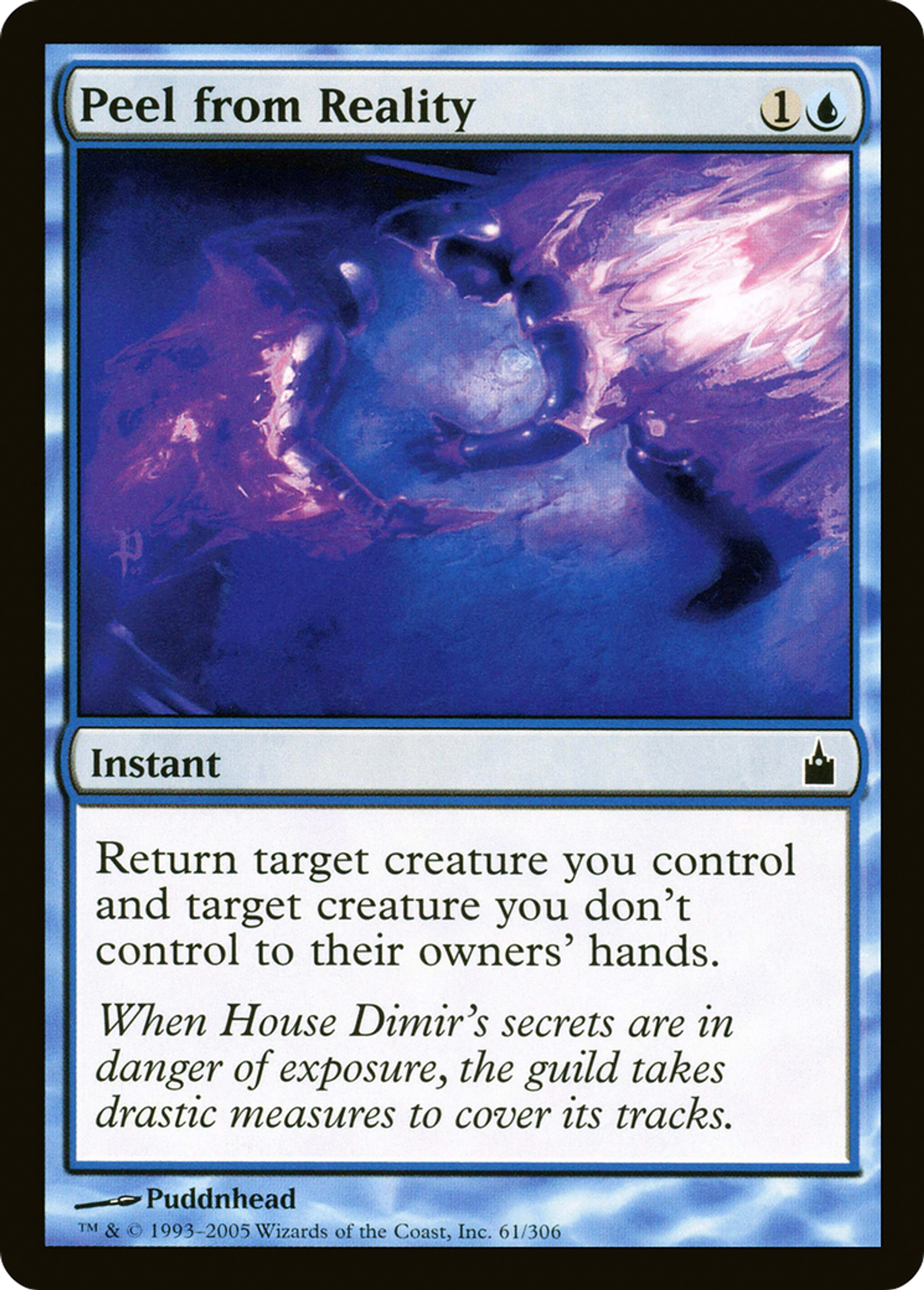Épluchage de réalité — Ravnica: City of Guilds — Magic: The Gathering
