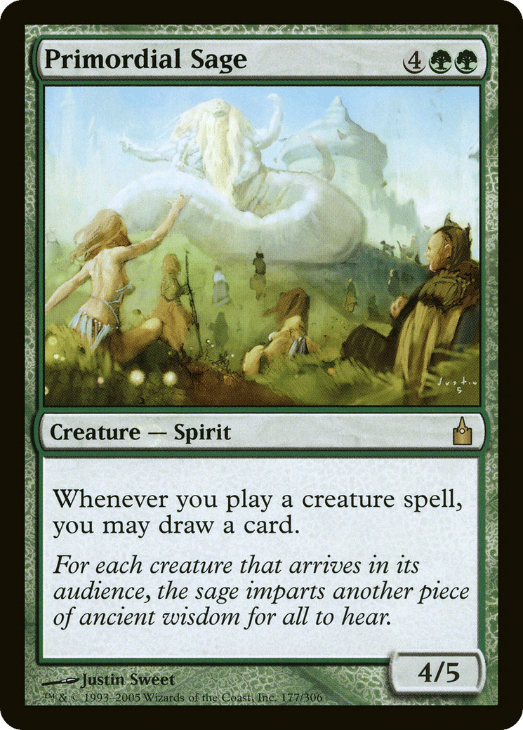 Primordial Sage — Ravnica: City of Guilds — Magic: The Gathering