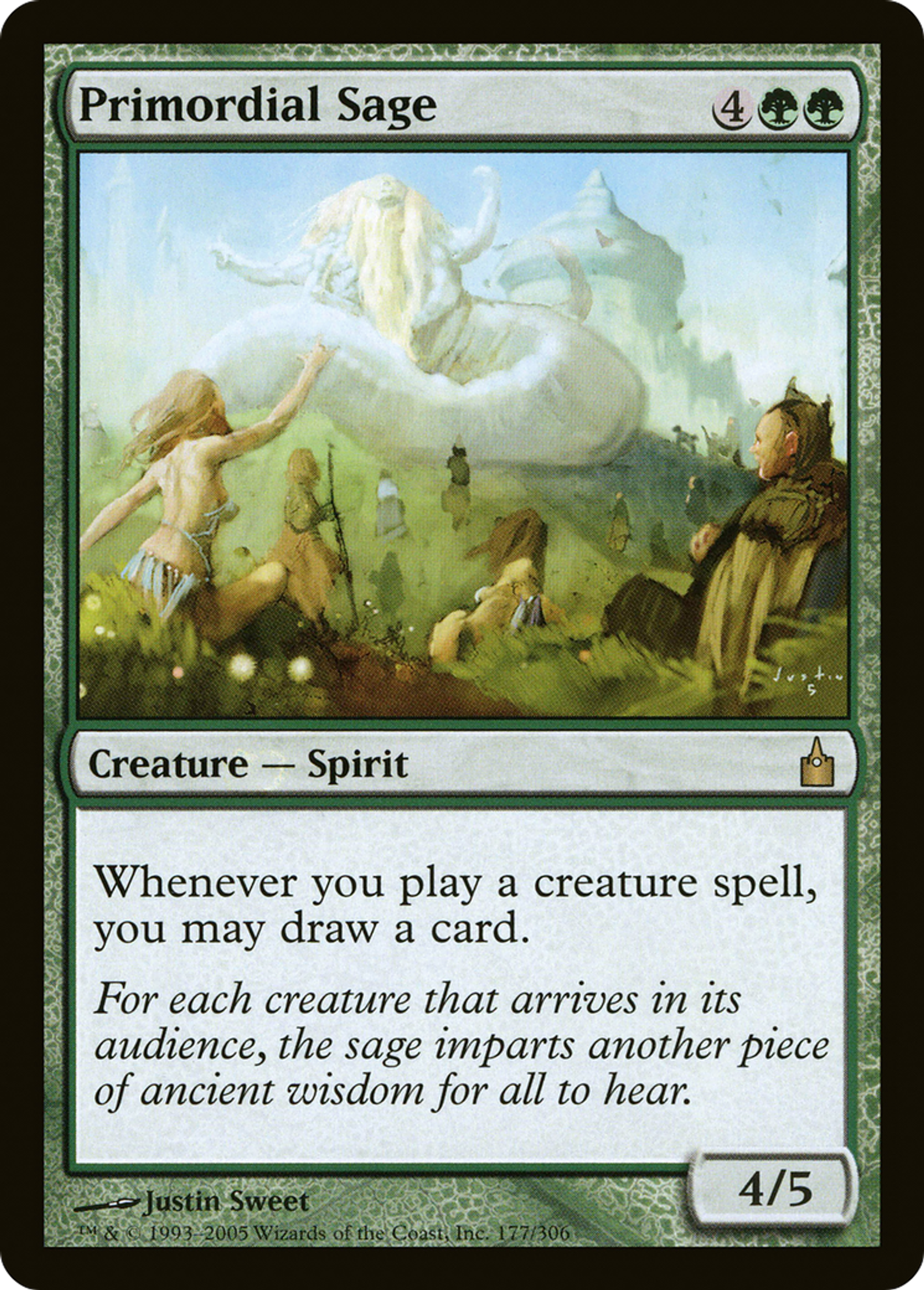Sage primordial — Ravnica: City of Guilds — Magic: The Gathering