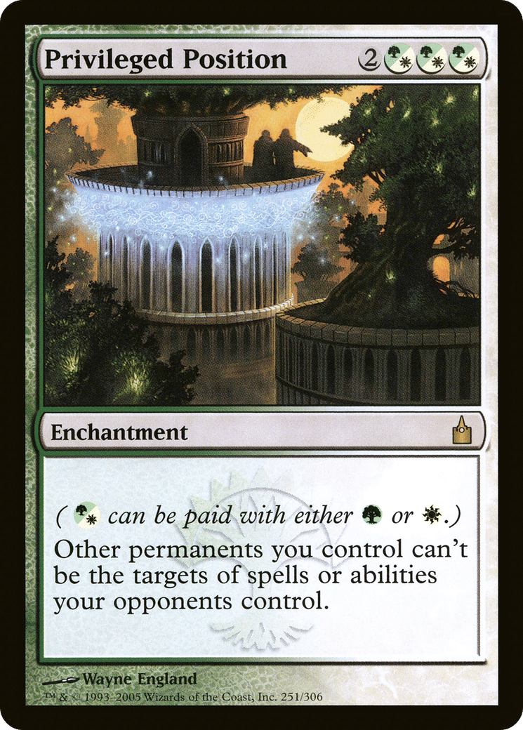 Privileged Position — Ravnica: City of Guilds — Magic: The Gathering