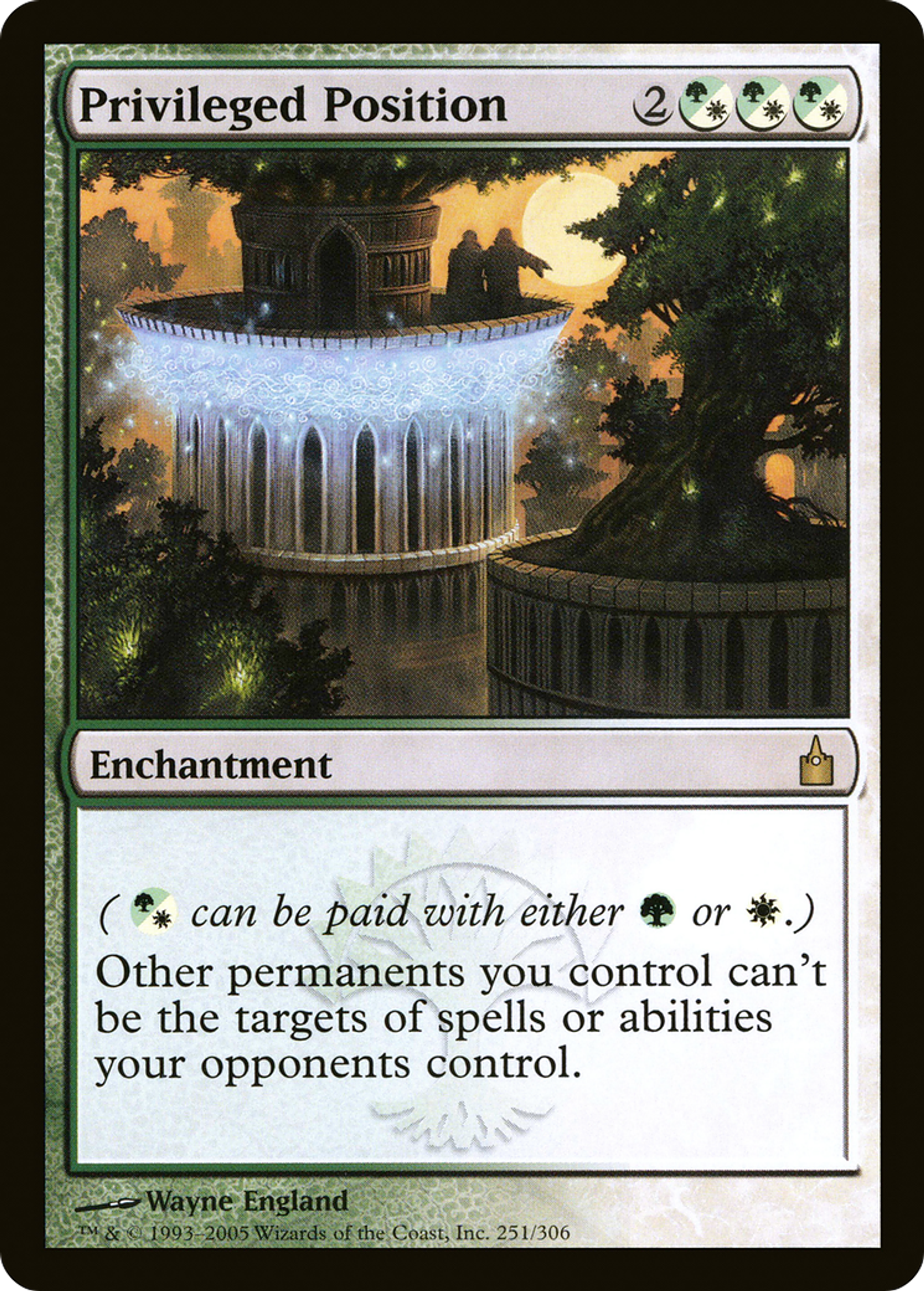 Position privilégiée — Ravnica: City of Guilds — Magic: The Gathering