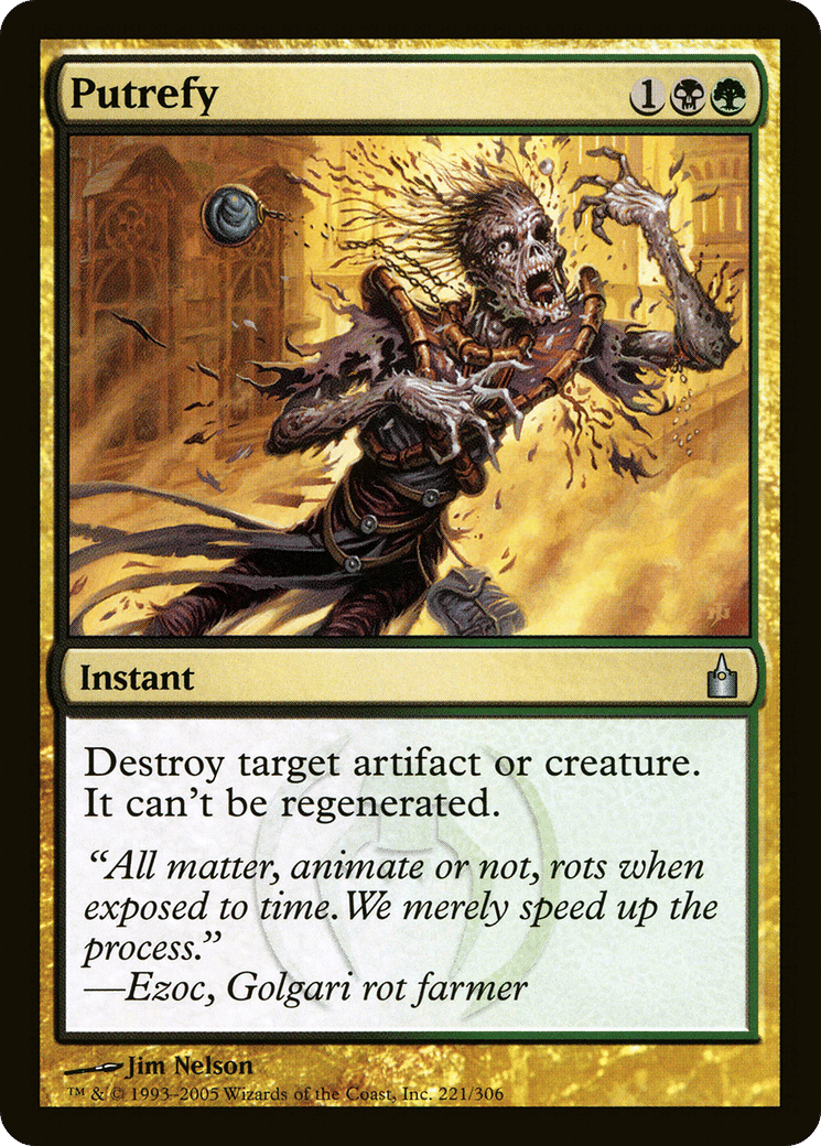Putrefy — Ravnica: City of Guilds — Magic: The Gathering