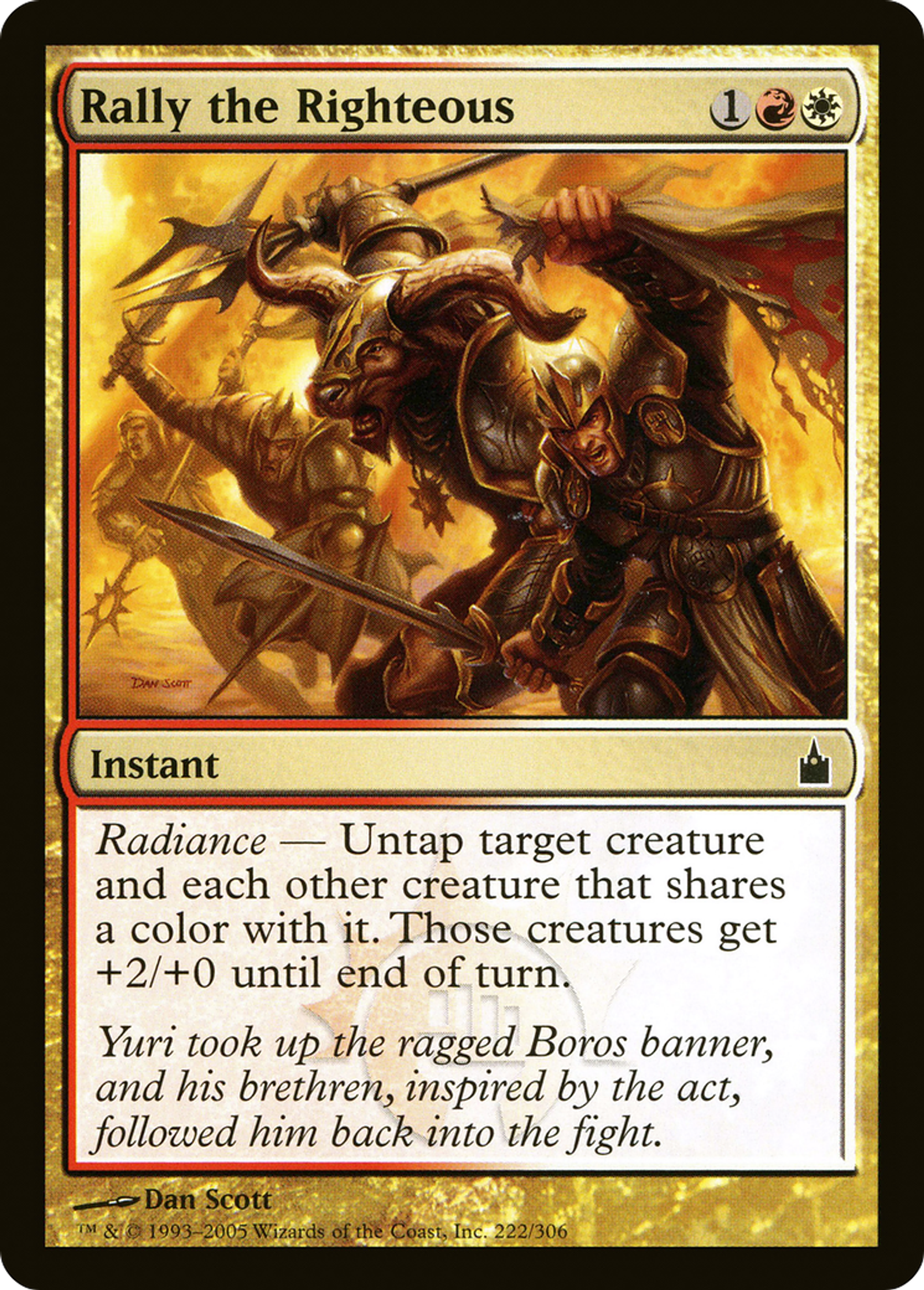 Rally the Righteous — Ravnica: City of Guilds — Magic: The Gathering