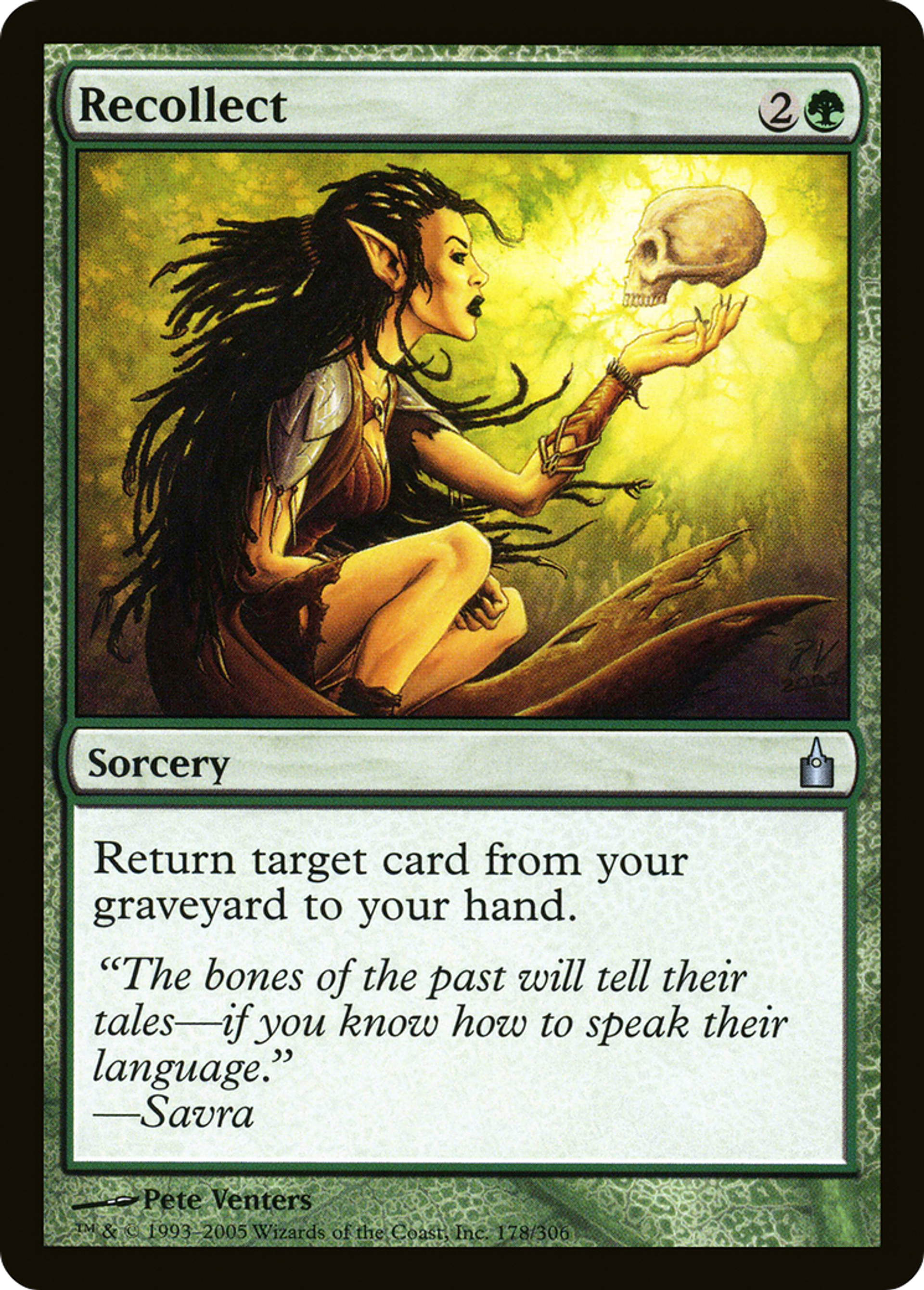 Recollect — Ravnica: City of Guilds — Magic: The Gathering