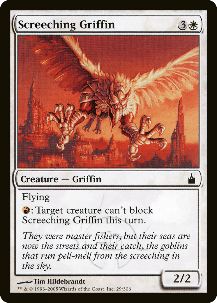 Screeching Griffin — Ravnica: City of Guilds — Magic: The Gathering