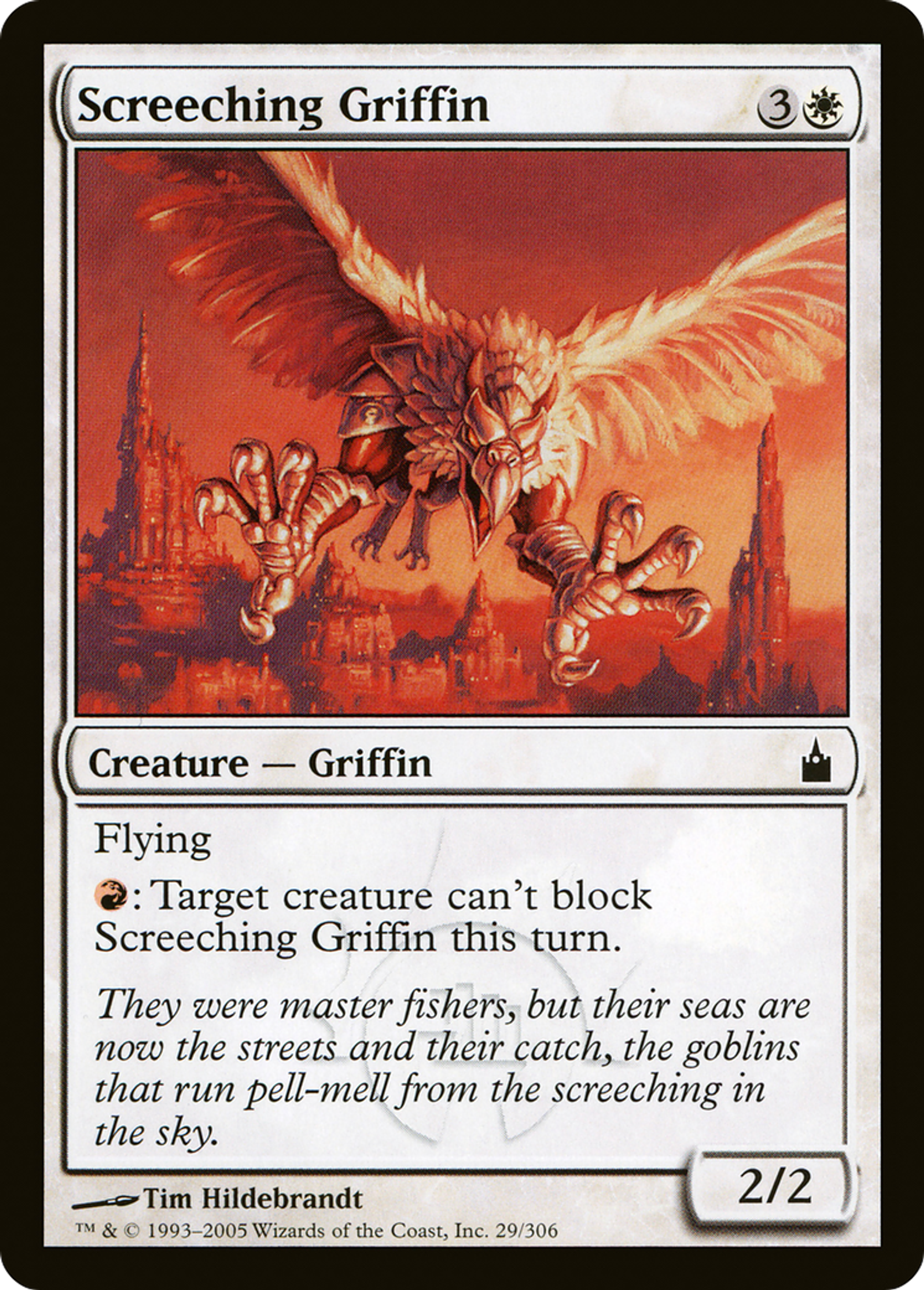 Screeching Griffin — Ravnica: City of Guilds — Magic: The Gathering