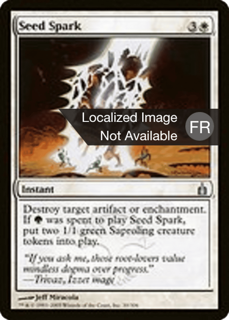 Graine d'étincelle — Ravnica: City of Guilds — Magic: The Gathering