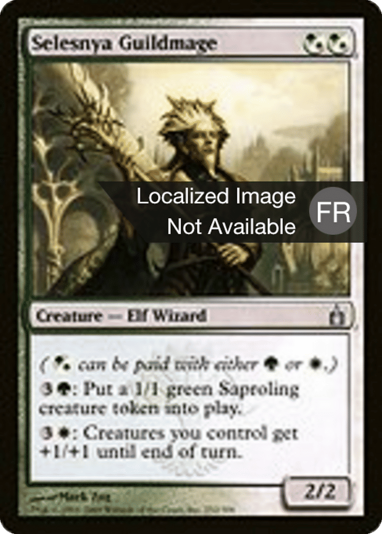 Ghildmage de Selesnya — Ravnica: City of Guilds — Magic: The Gathering