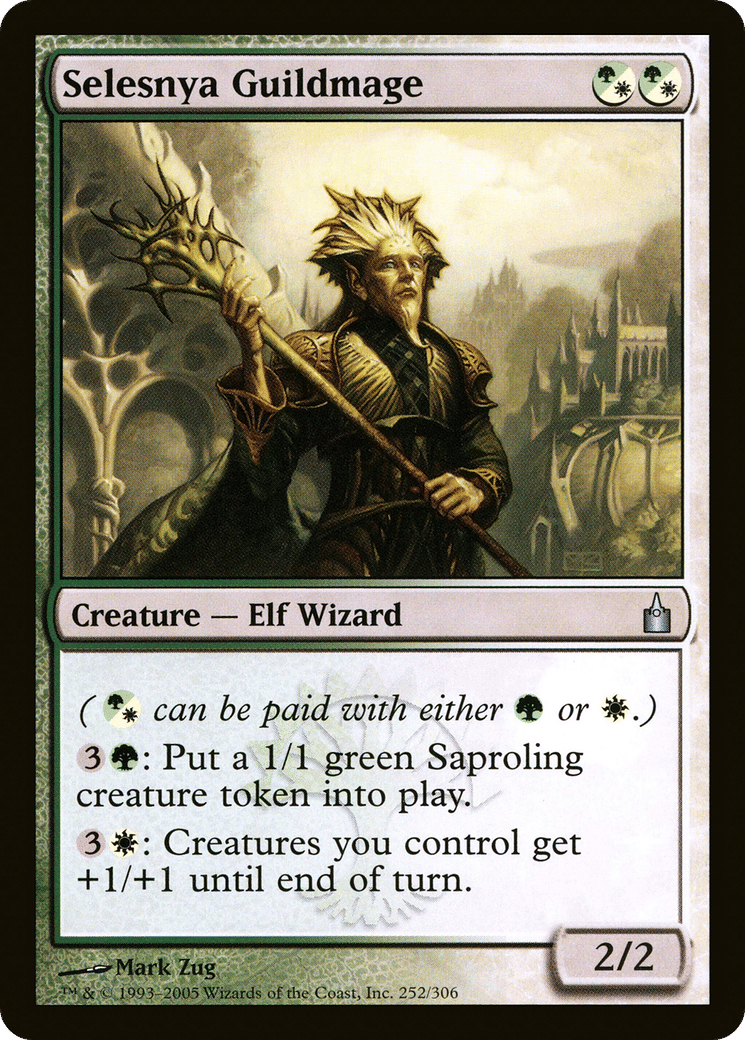 Selesnya Guildmage — Ravnica: City of Guilds — Magic: The Gathering