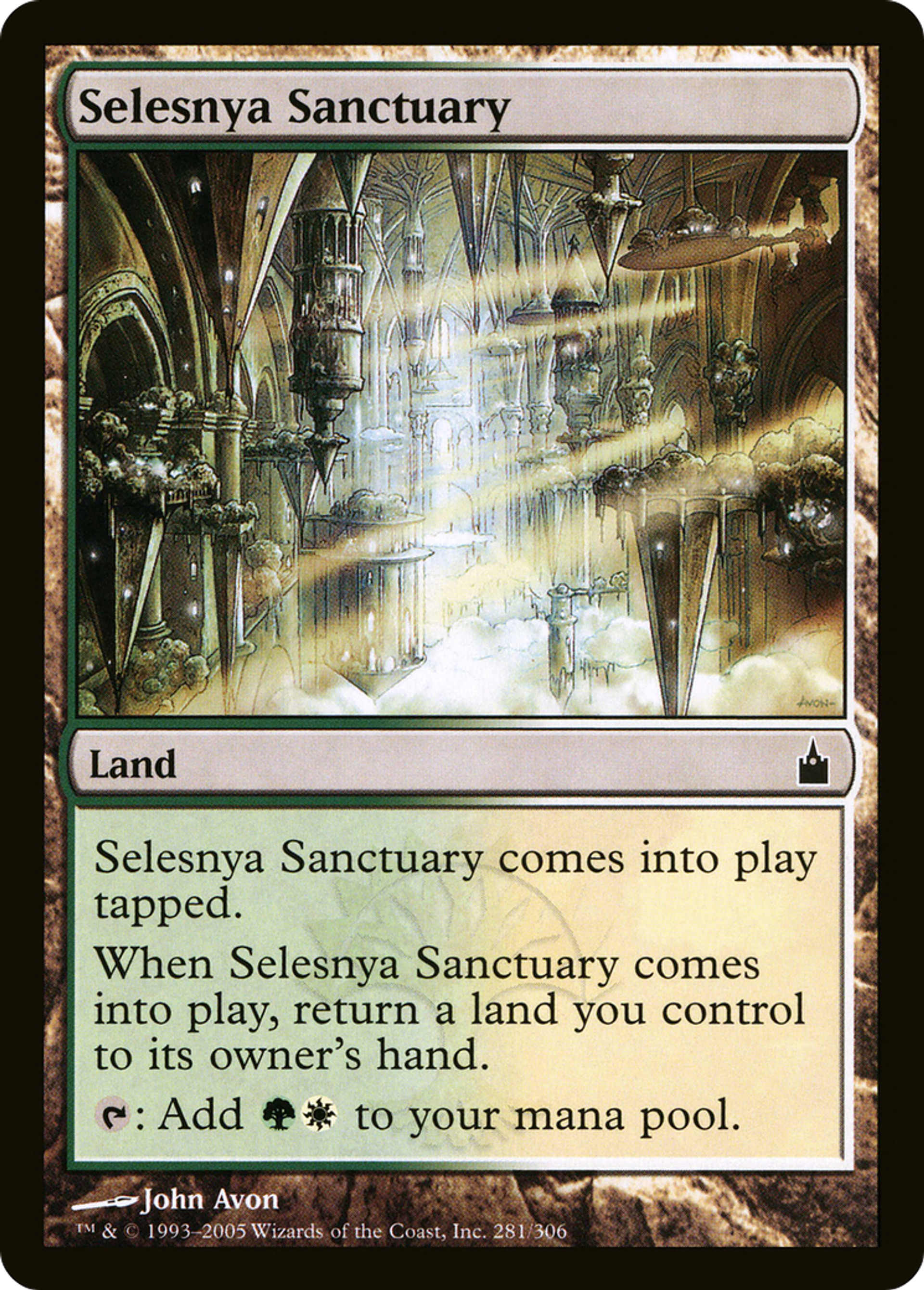 Sanctuaire de Selesnya — Ravnica: City of Guilds — Magic: The Gathering