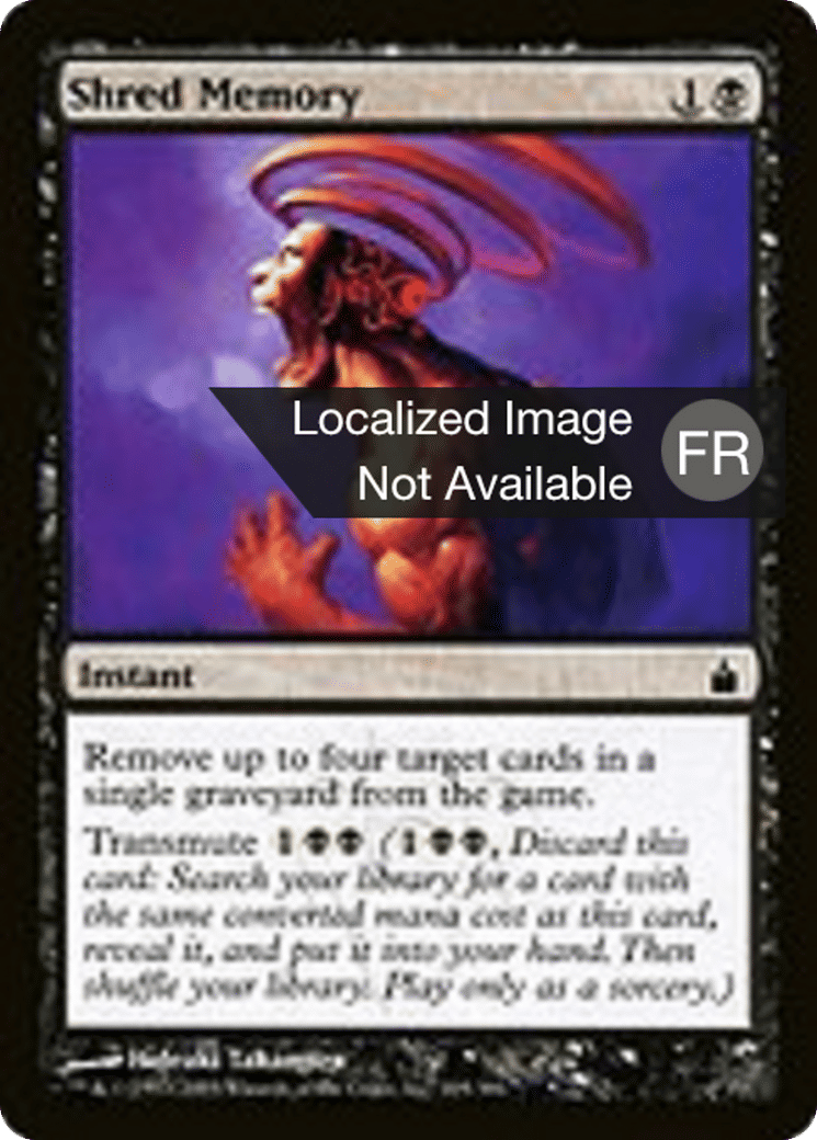 Lambeau de mémoire — Ravnica: City of Guilds — Magic: The Gathering