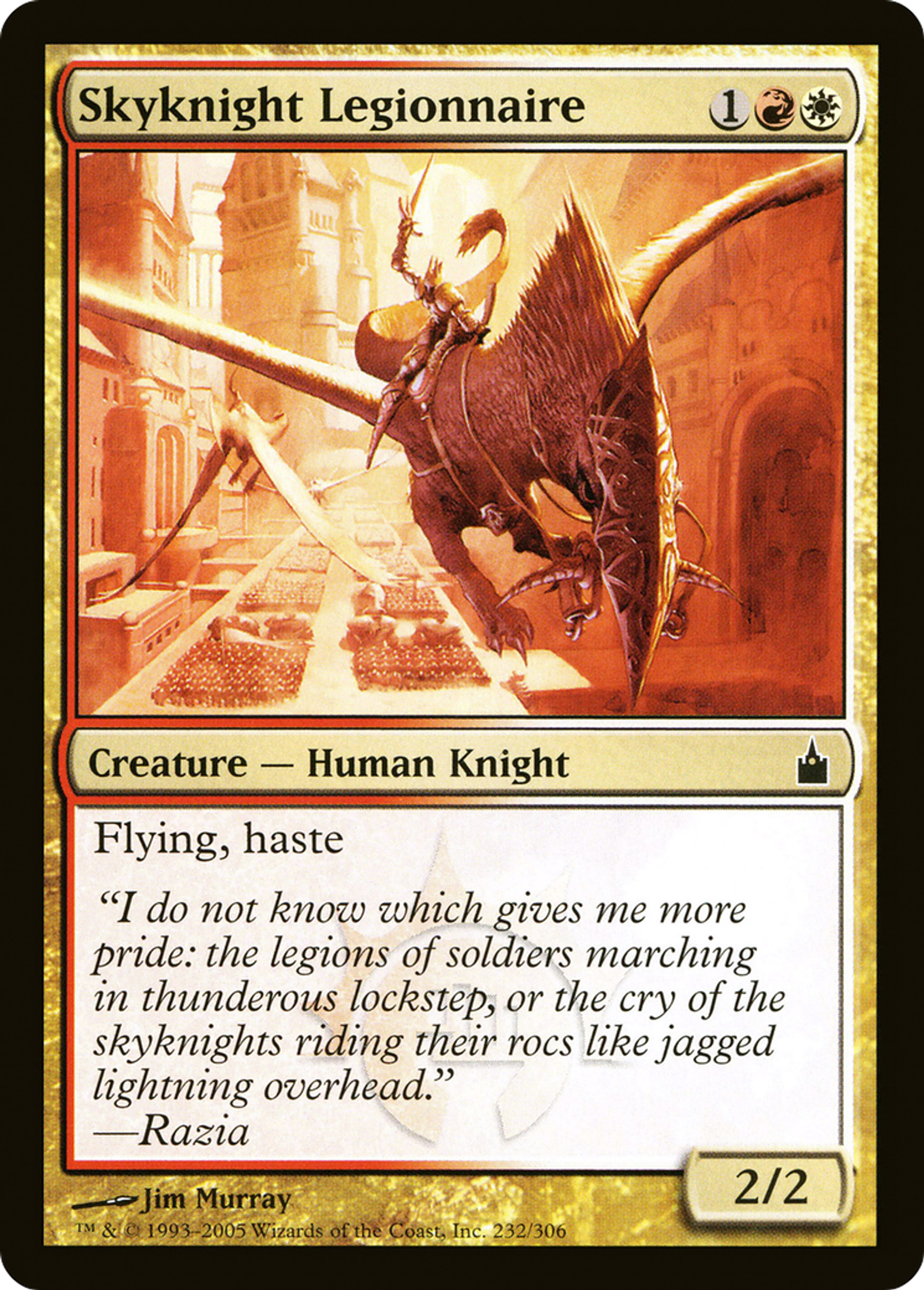 Légionnaire chevalier céleste — Ravnica: City of Guilds — Magic: The Gathering