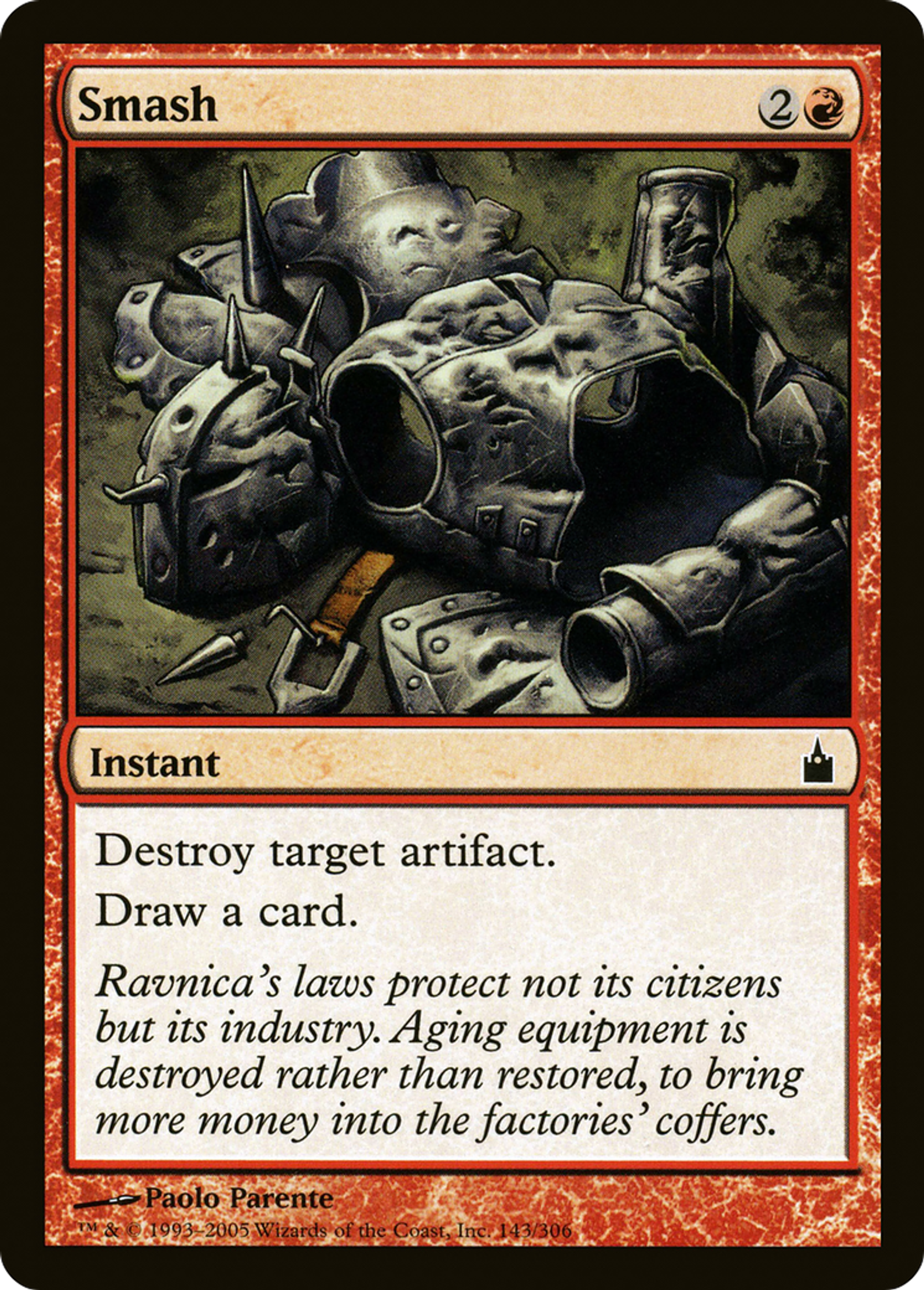 Smash — Ravnica: City of Guilds — Magic: The Gathering