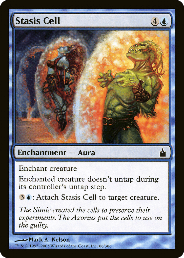 Stasis Cell — Ravnica: City of Guilds — Magic: The Gathering