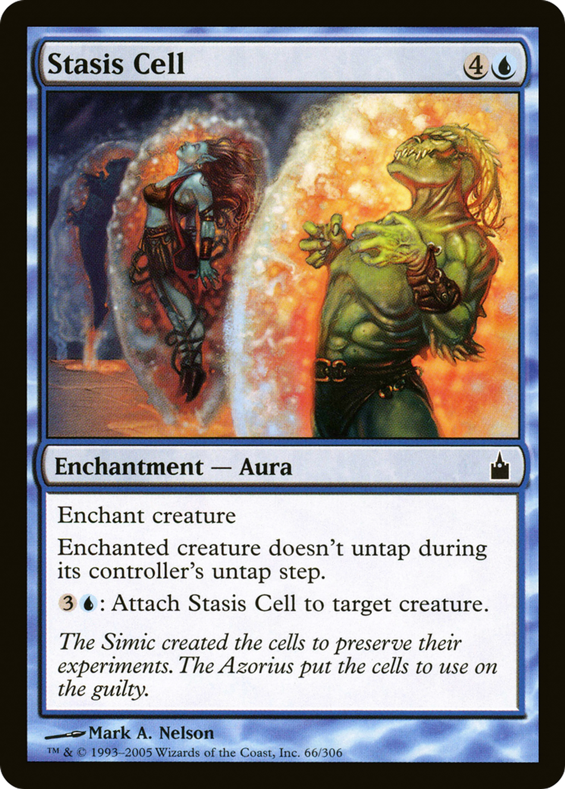 Cellule de stase — Ravnica: City of Guilds — Magic: The Gathering