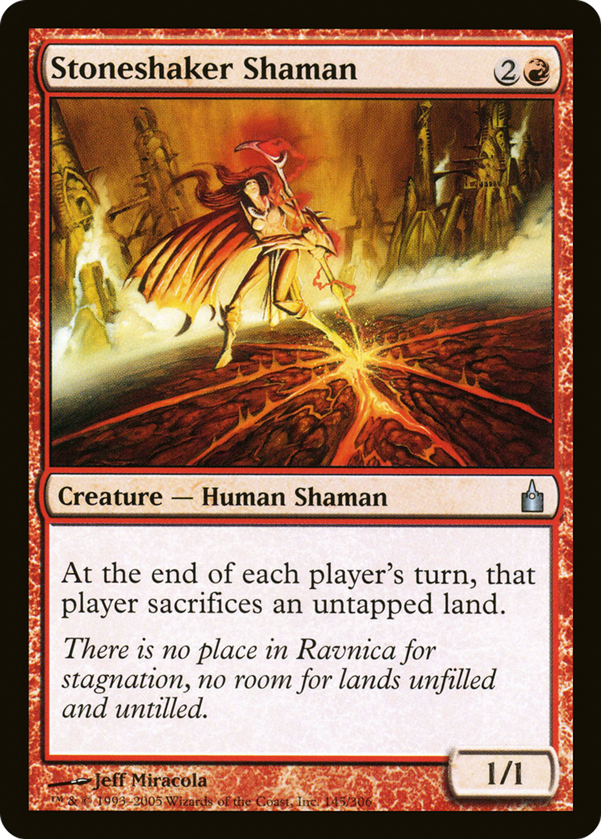 Shamane tremblepierre — Ravnica: City of Guilds — Magic: The Gathering