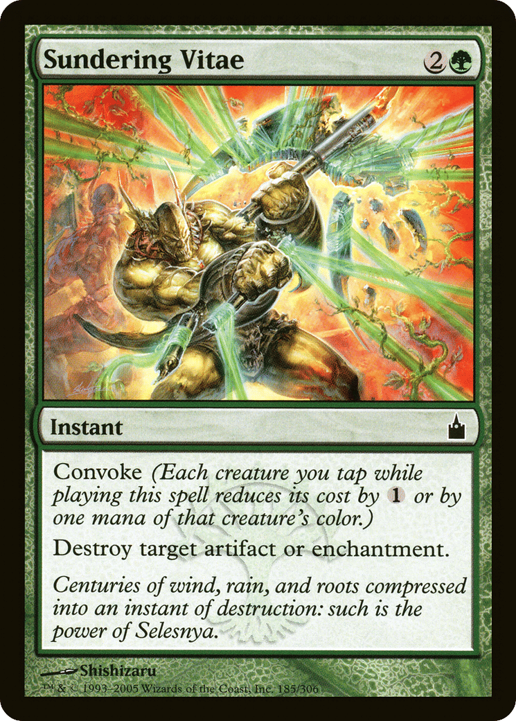 Sundering Vitae — Ravnica: City of Guilds — Magic: The Gathering