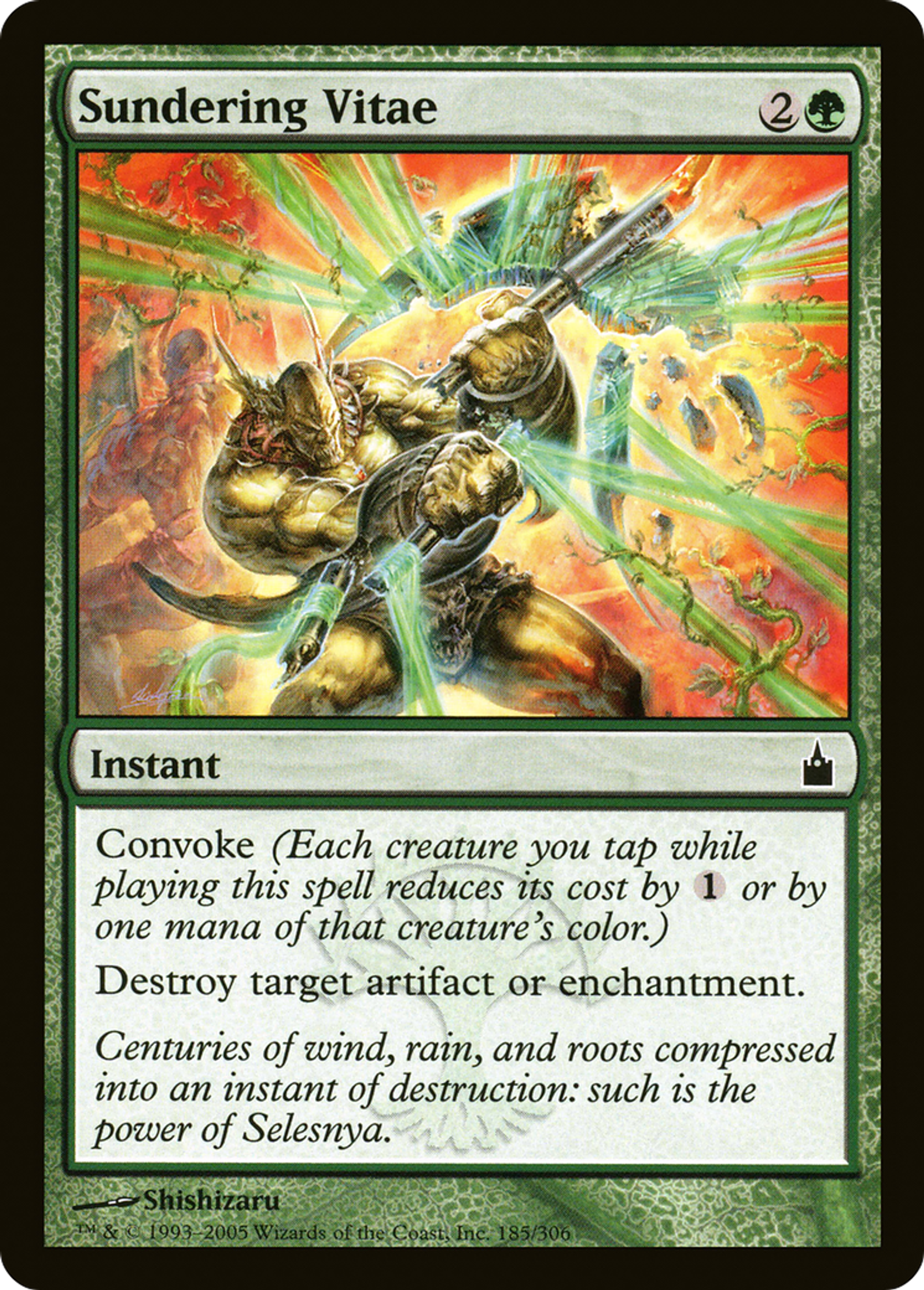 Sundering Vitae — Ravnica: City of Guilds — Magic: The Gathering