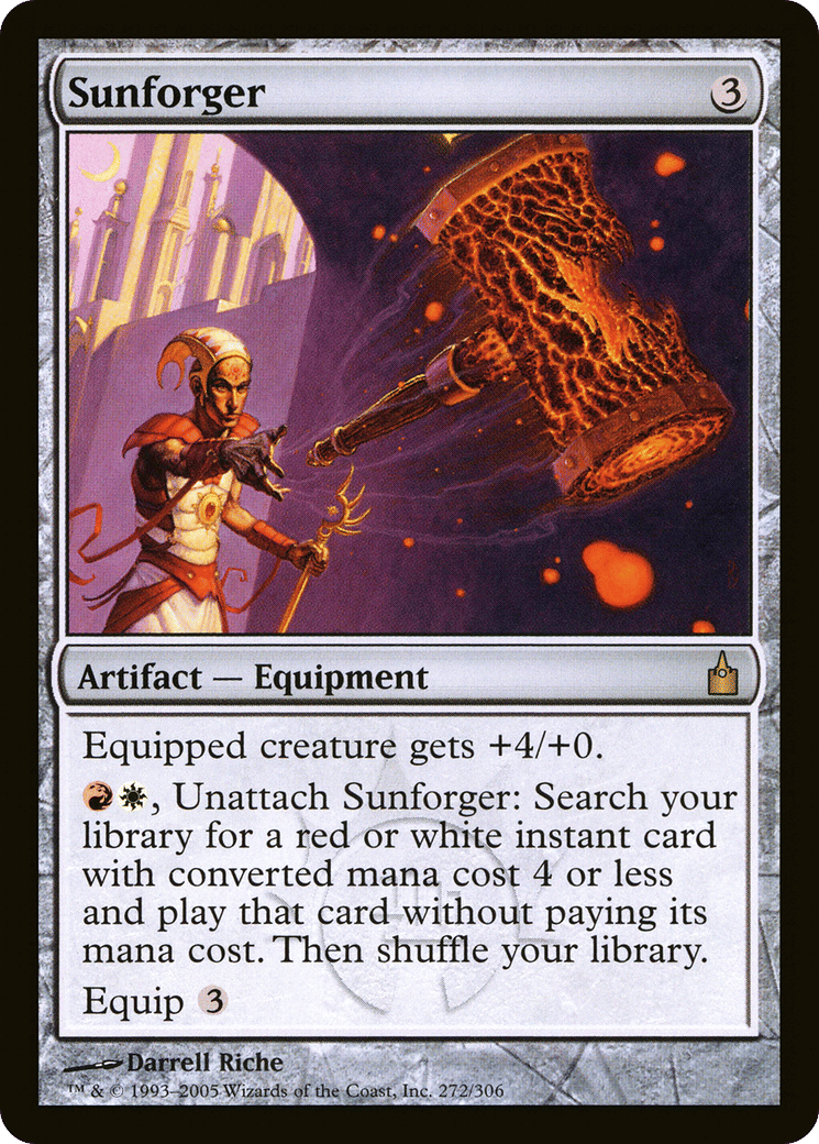 Sunforger — Ravnica: City of Guilds — Magic: The Gathering