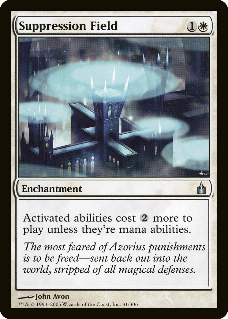 Suppression Field — Ravnica: City of Guilds — Magic: The Gathering