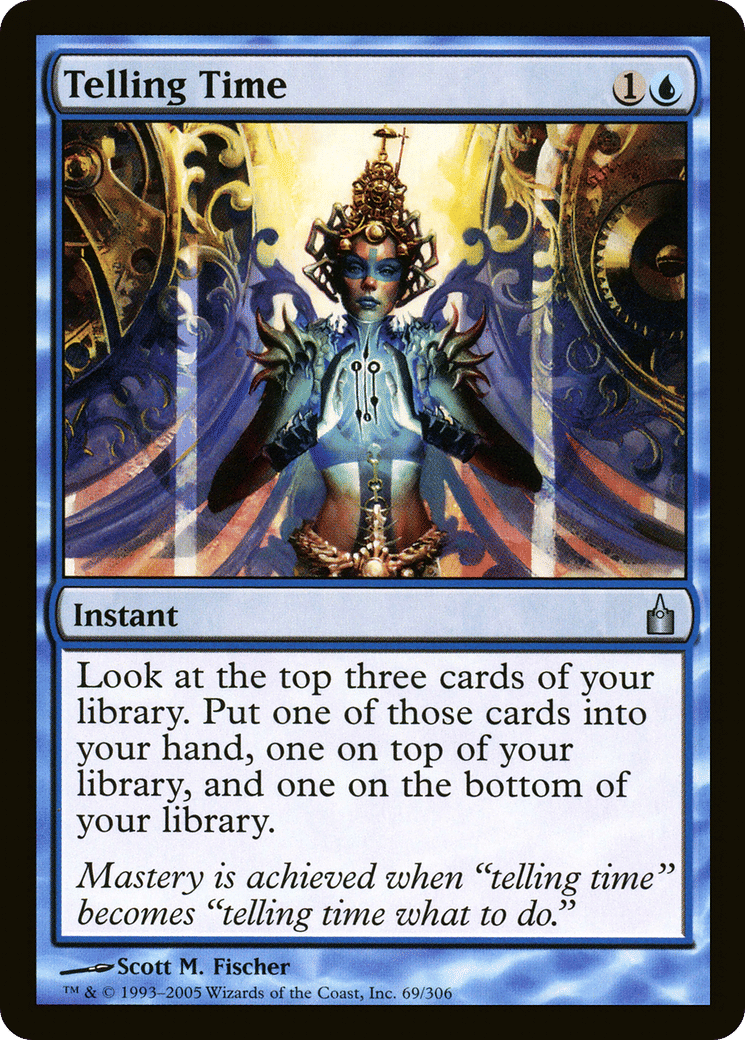 Telling Time — Ravnica: City of Guilds — Magic: The Gathering